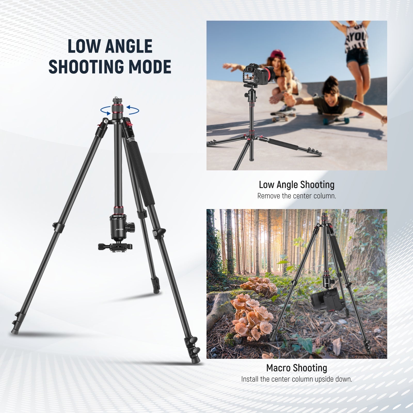 NEEWER TP77 77" 2 In 1 Camera Tripod Monopod