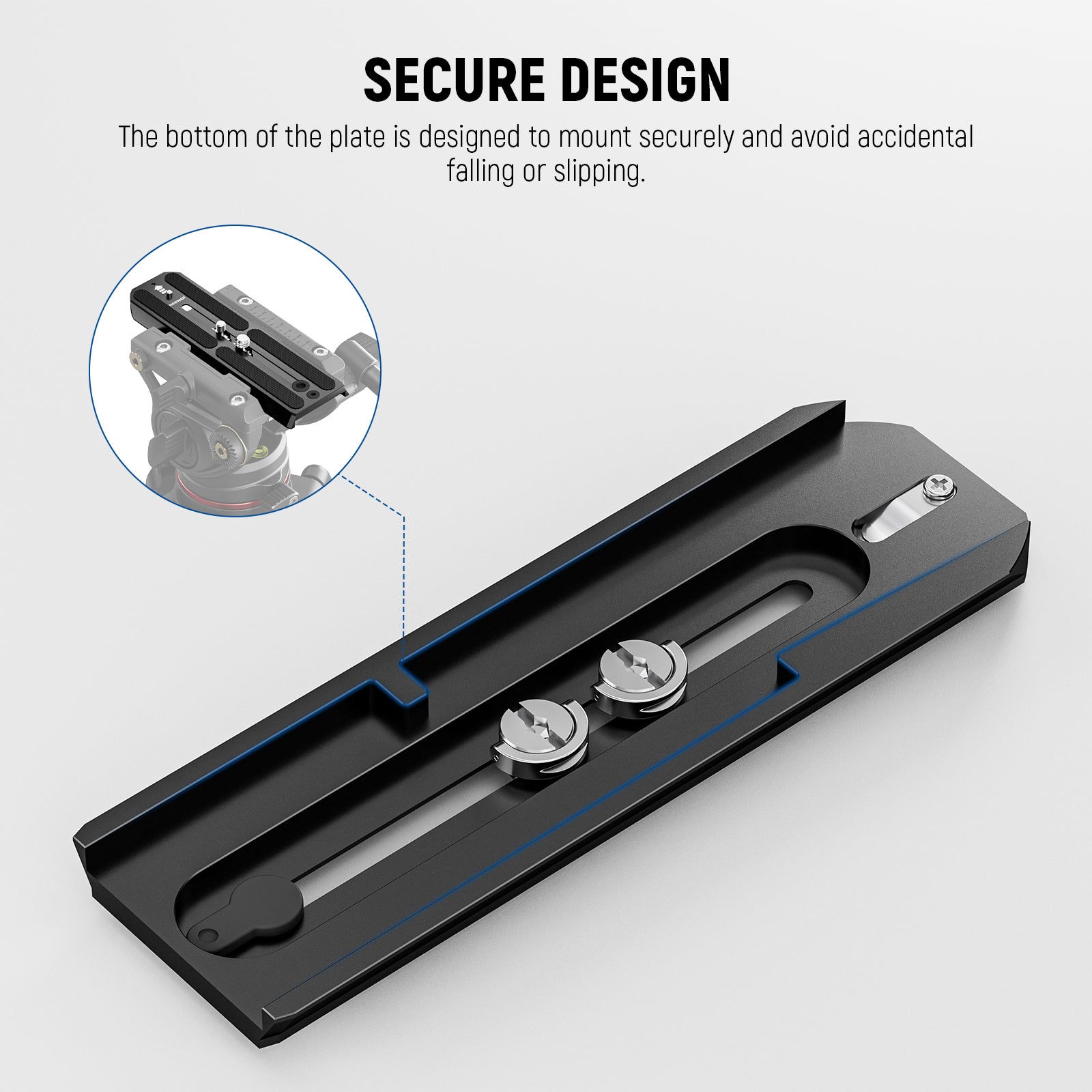 NEEWER QR6 Quick Release Plate For 501PL 504PL
