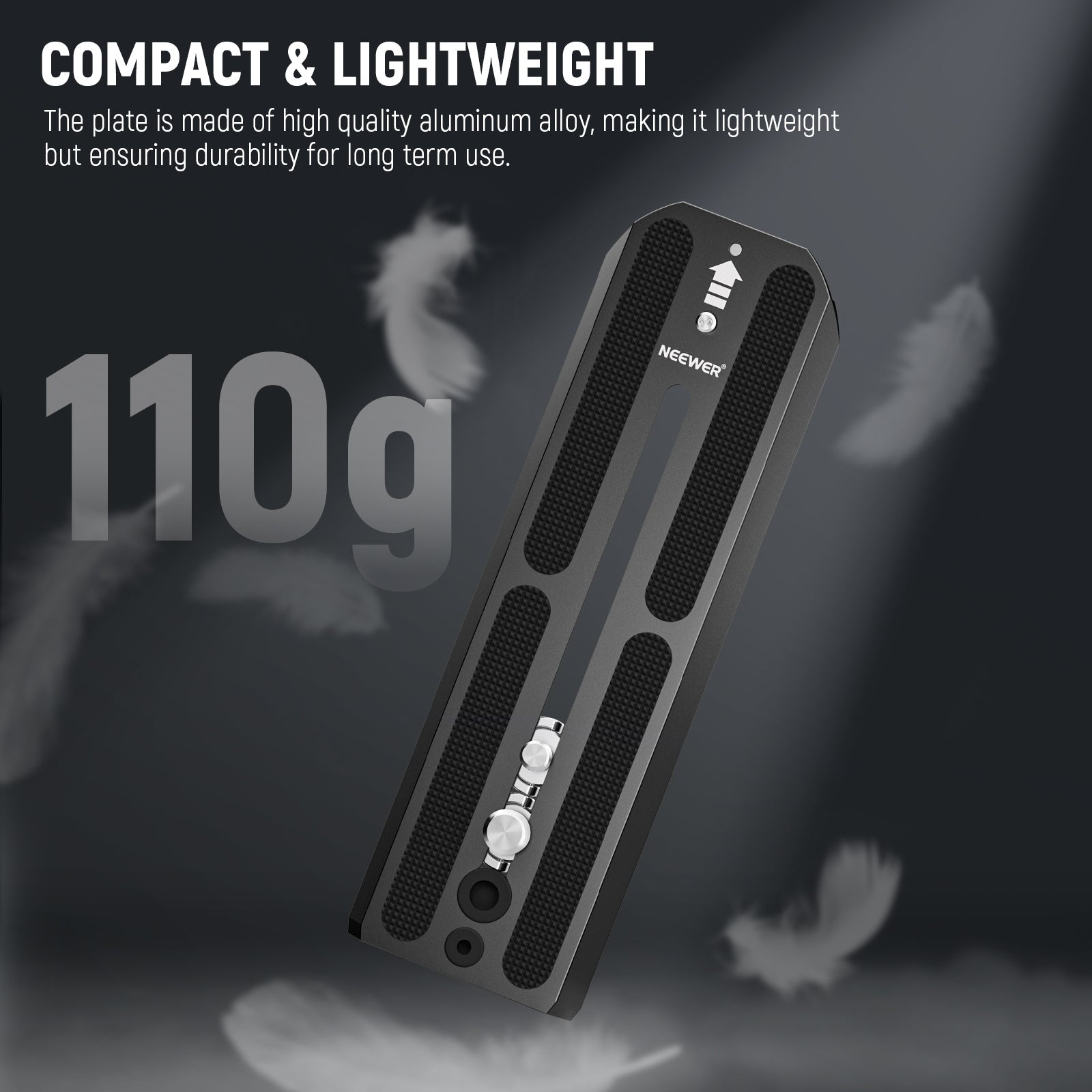 NEEWER QR6 Quick Release Plate For 501PL 504PL