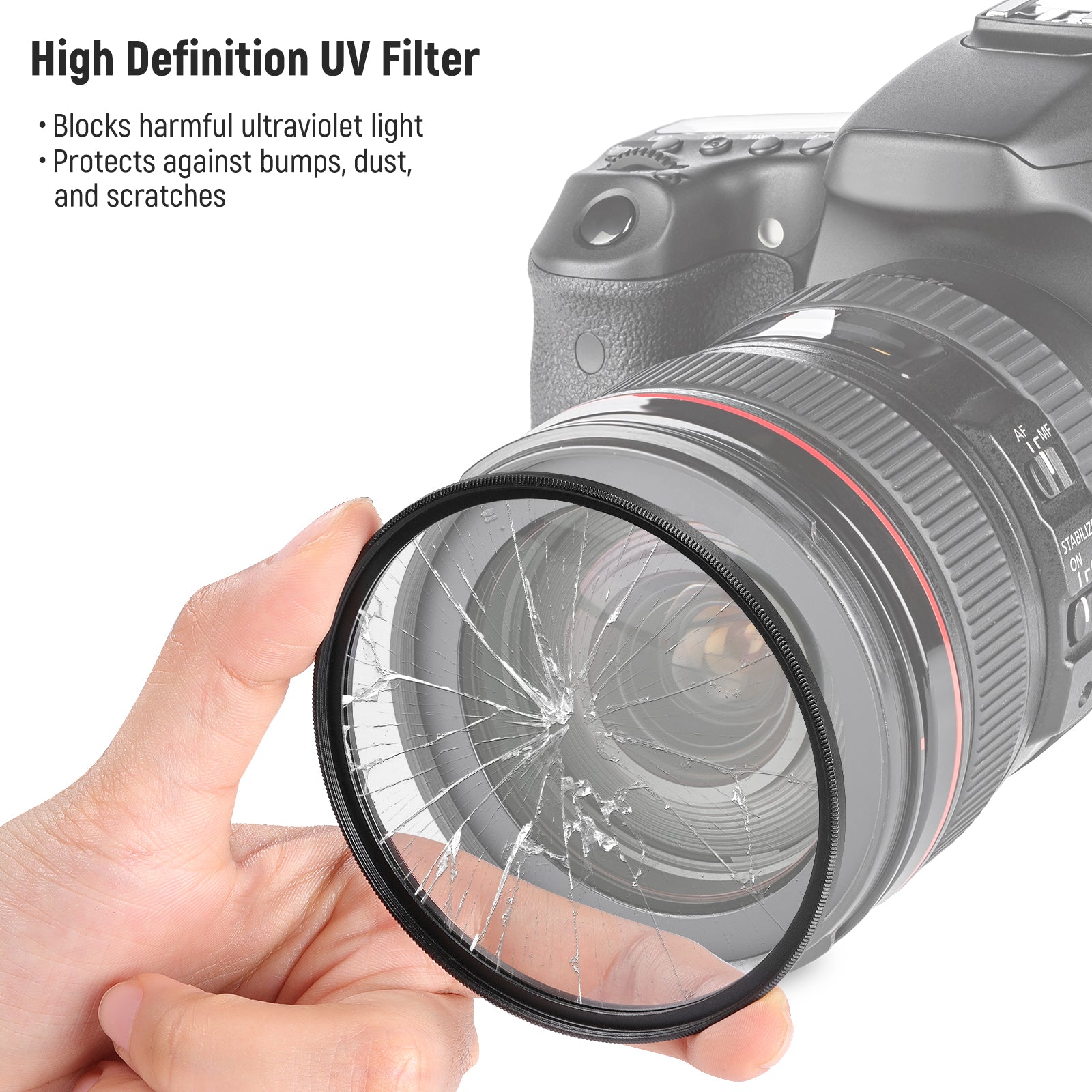 NEEWER NW SERIES A UV&CPL&ND4 Lens Filter Kit