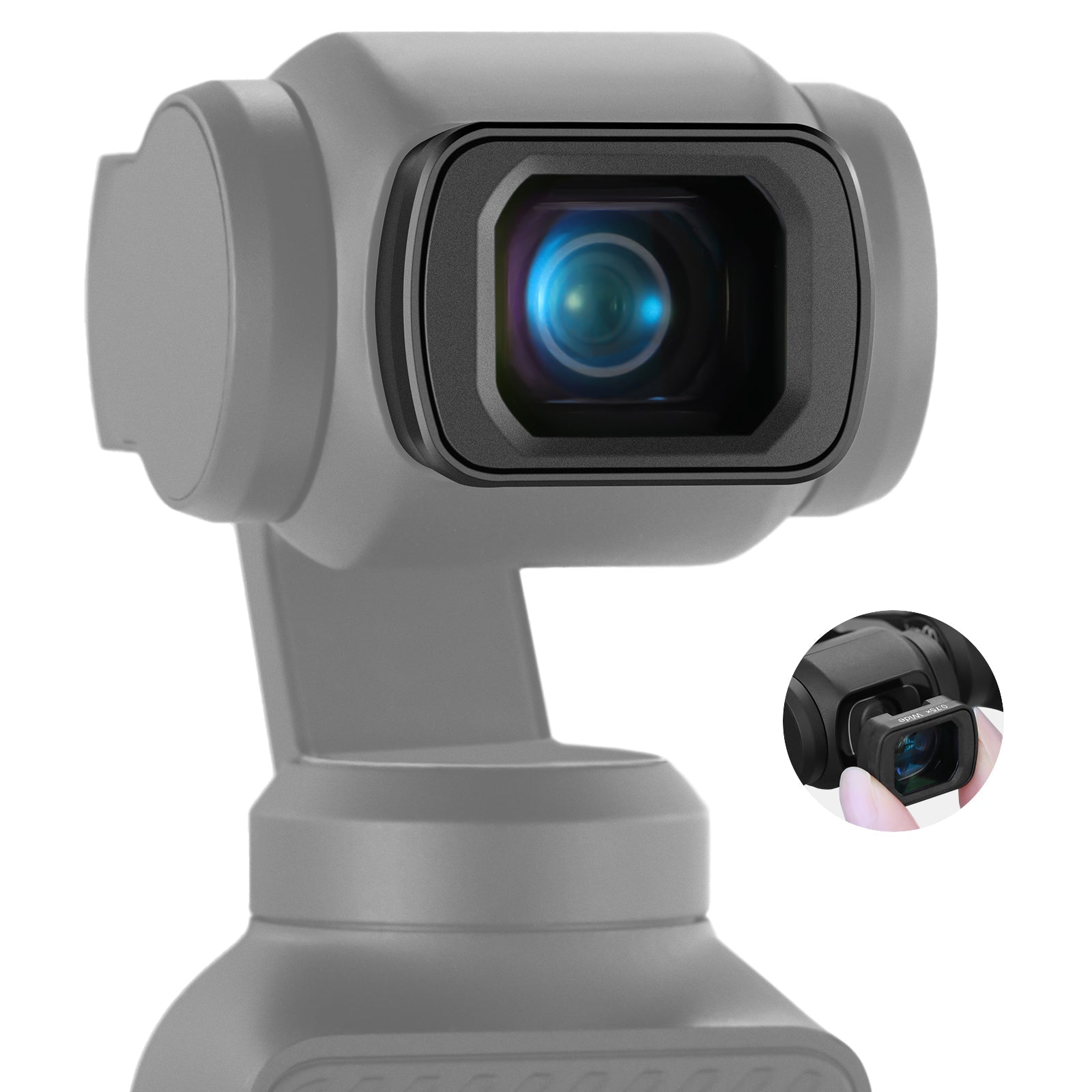 NEEWER LS-45 0.75x Wide Angle Lens for DJI Osmo Pocket 3 / Pocket 4 & Xtra Muse