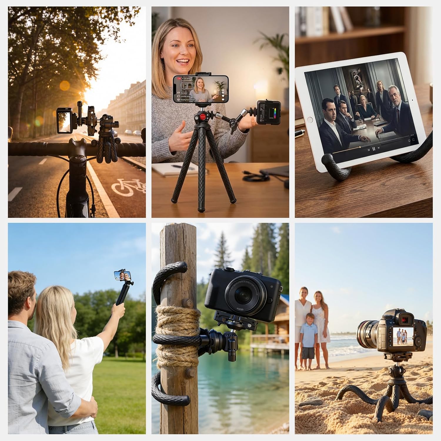 NEEWER TP34 Flexible Tripod with Remote