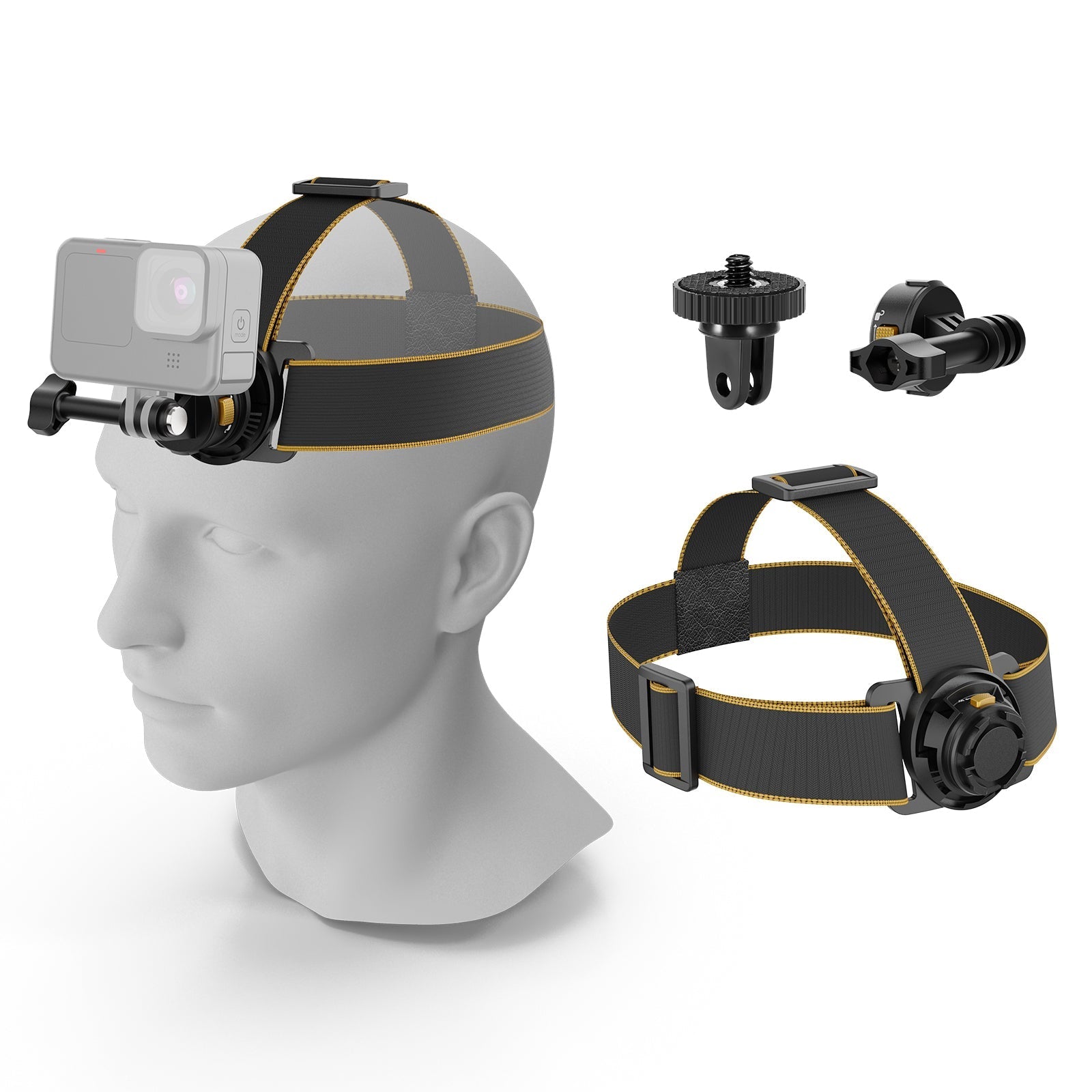 NEEWER GP20 Magnetic Quick Release Head Strap Mount for Action Camera