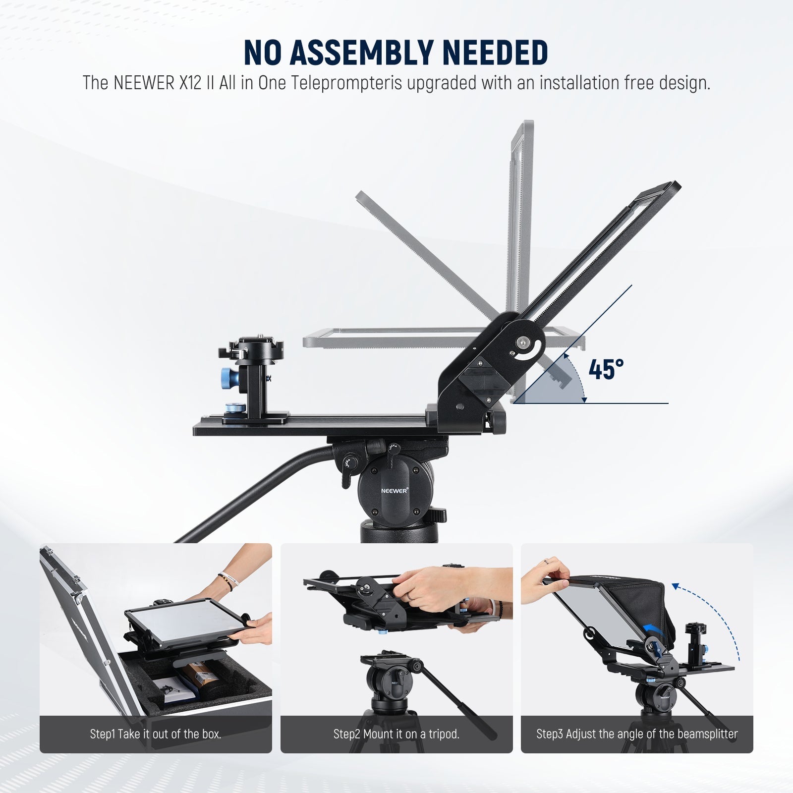 NEEWER X12II Remote Teleprompter
