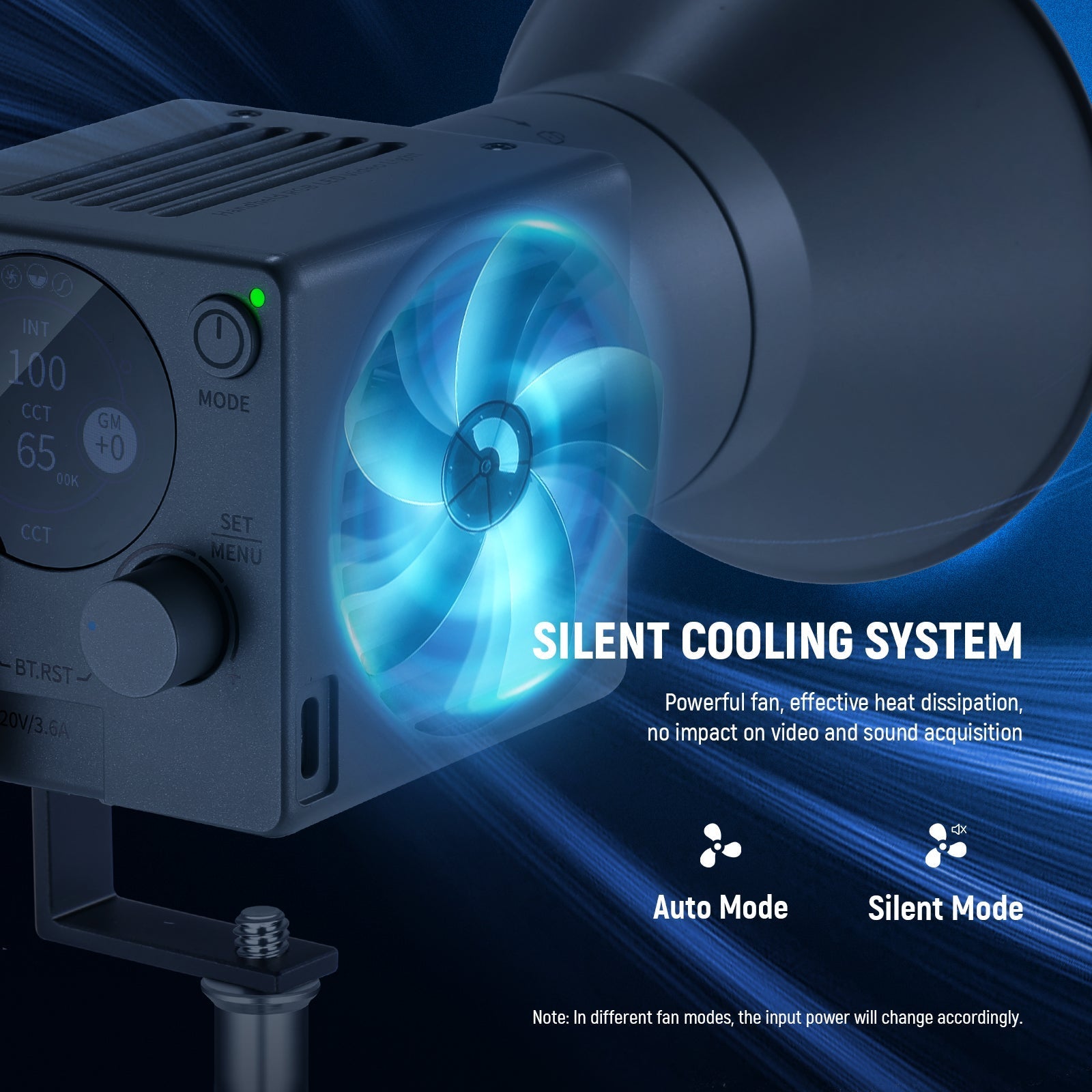 NEEWER HS60C 60W Portable RGB LED Video Light