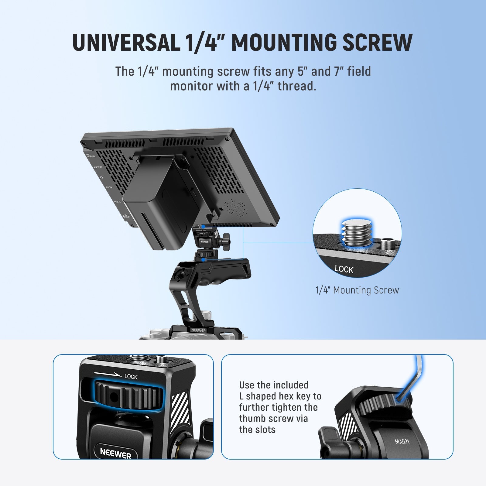 NEEWER MA021 Camera Monitor Mount