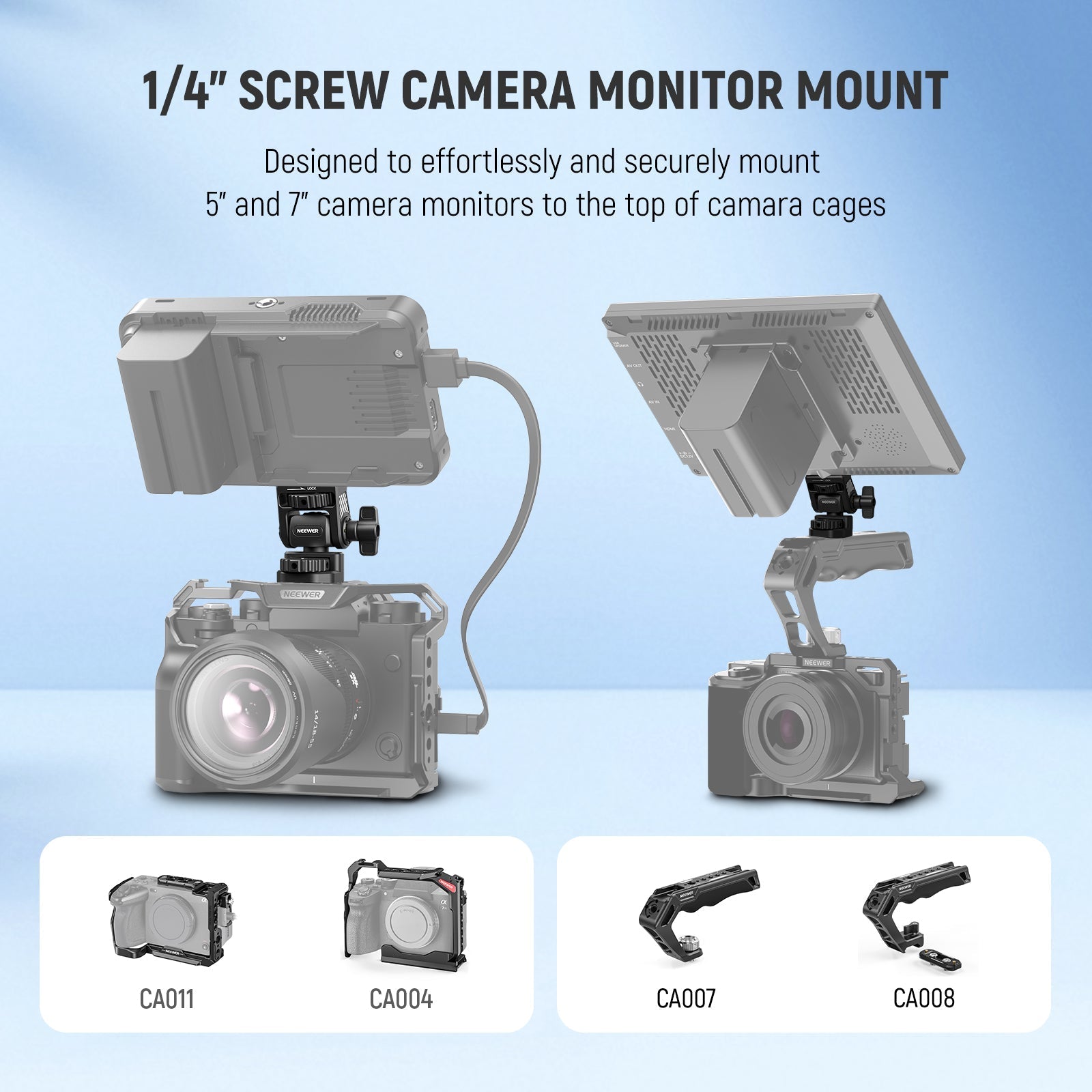 NEEWER MA021 Camera Monitor Mount