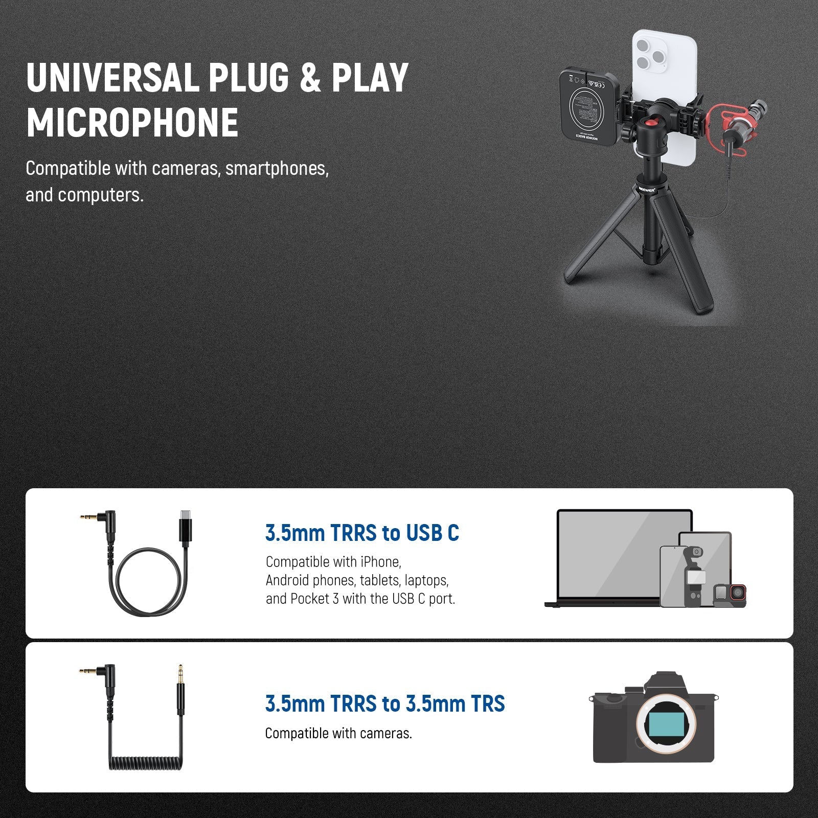 NEEWER BASICS PA050 Vlogging Kit