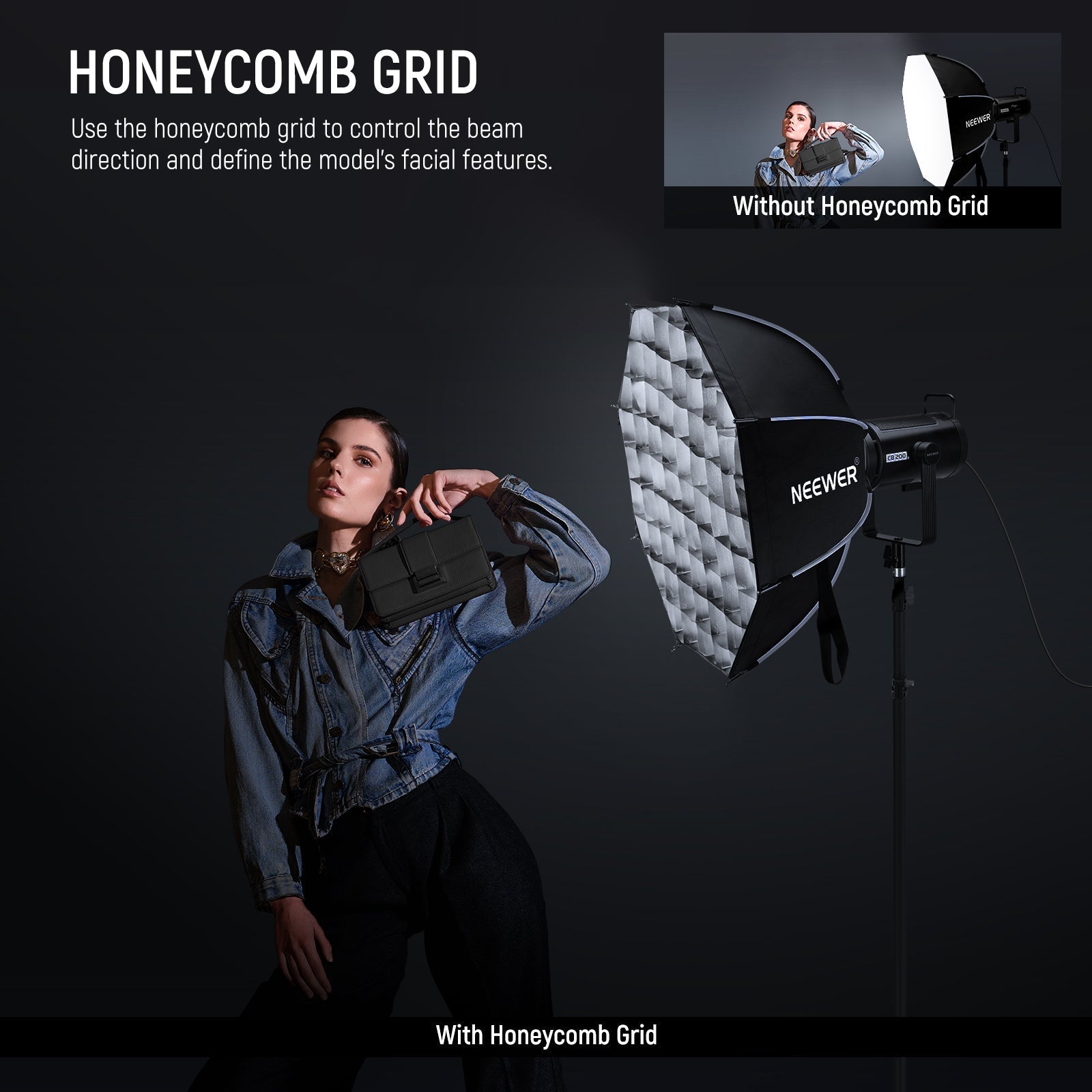 NEEWER 45CM/65CM/90CM Quick Release Octagonal Softbox