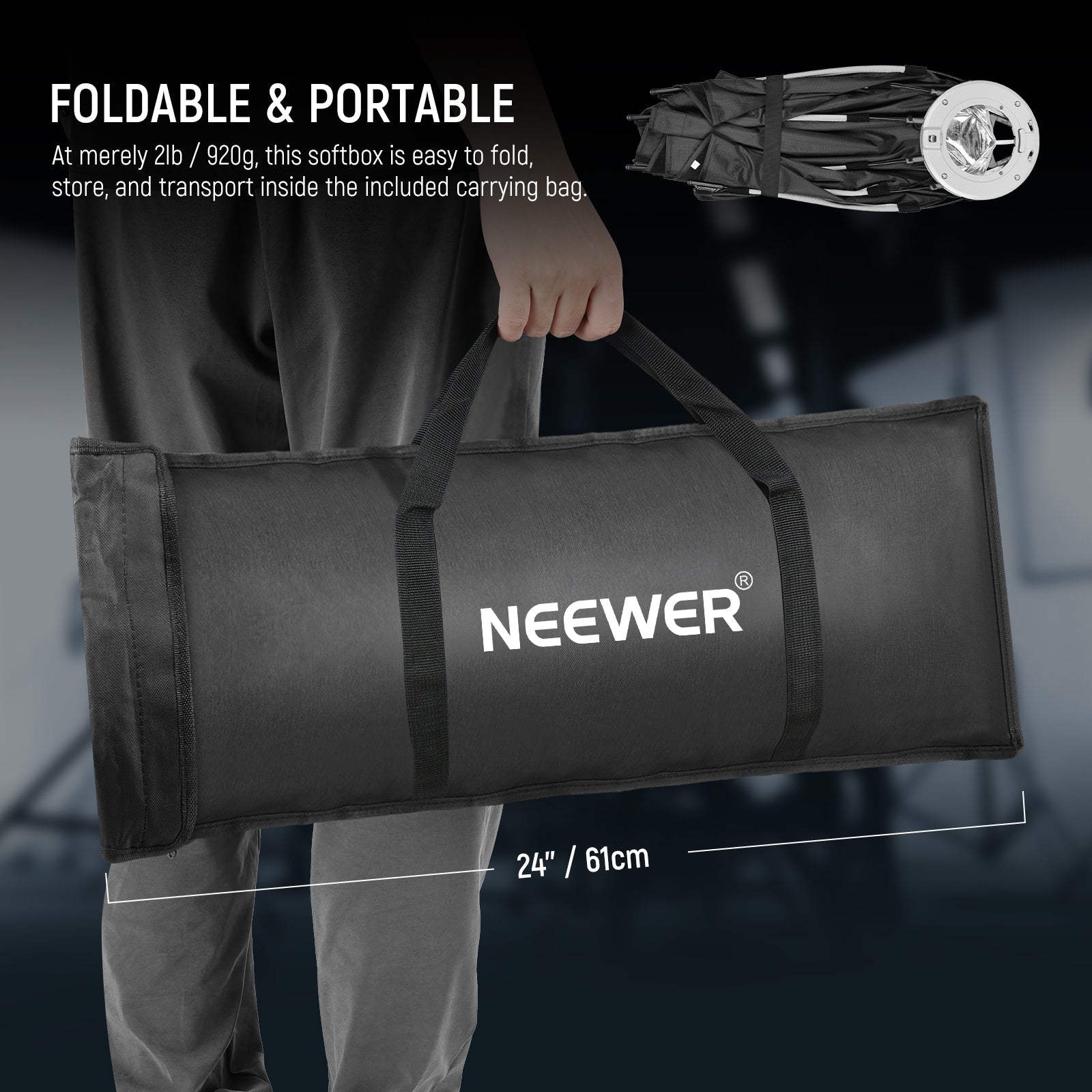 NEEWER 45CM/65CM/90CM Quick Release Octagonal Softbox