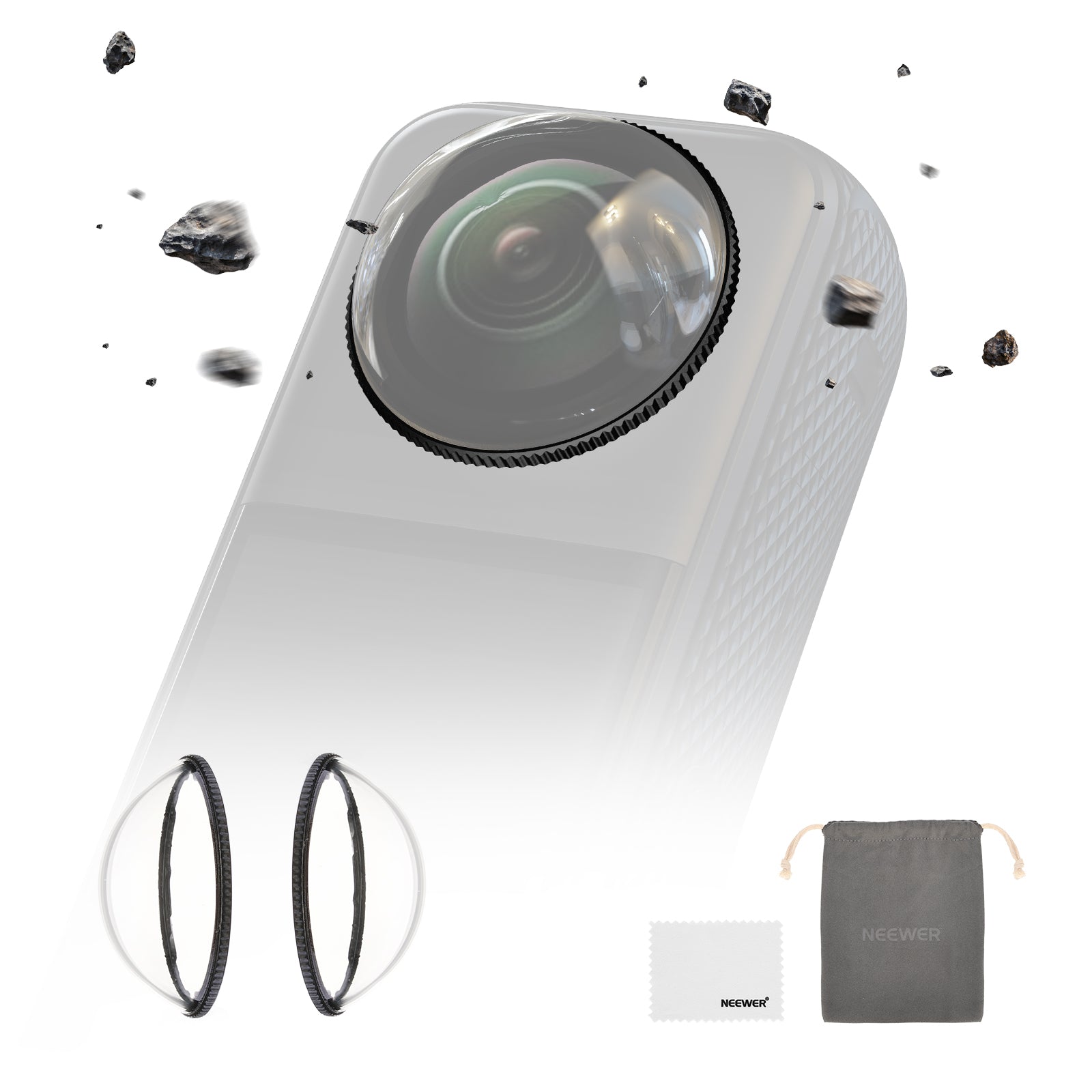 NEEWER LPC01/LPC02 Lens Protectors For Insta360 X4/X5