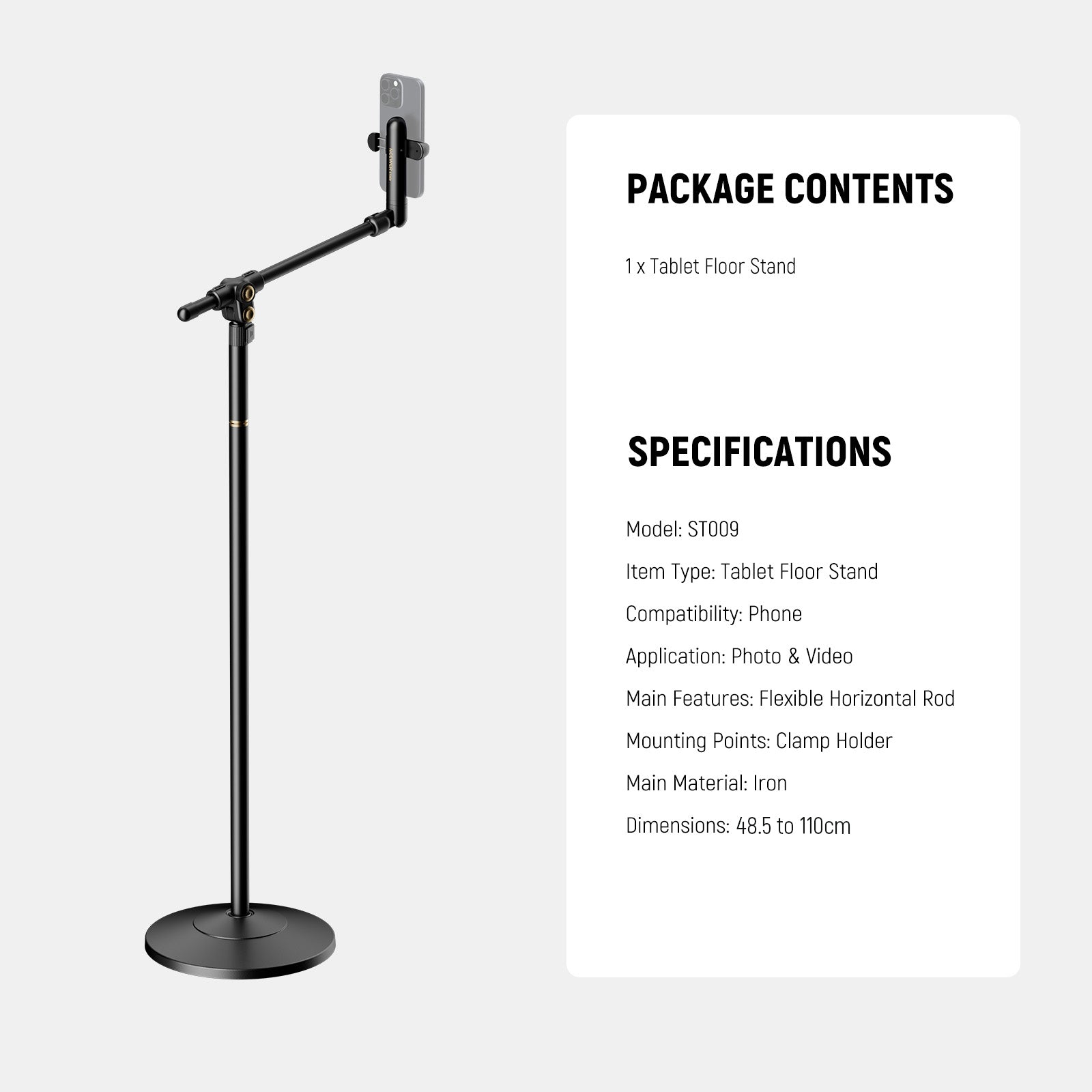 NEEWER BASICS ST009 Phone Stand