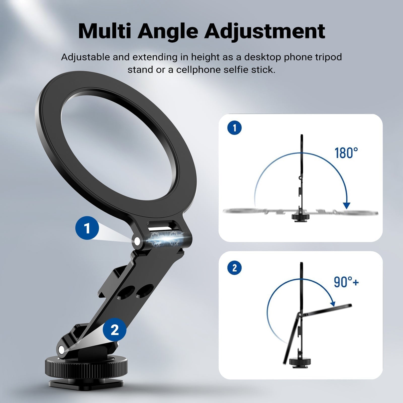 NEEWER CA163 Magnetic Tripod Phone Mount