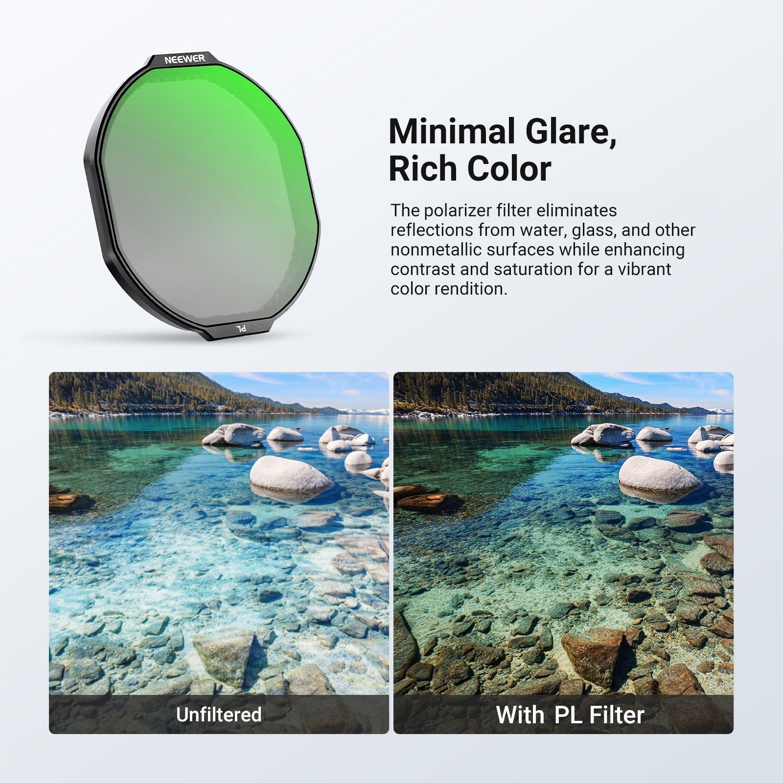 NEEWER Filter Set Compatible with Insta360 Ace Pro 2