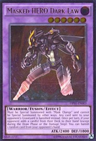 Masked HERO Dark Law (OP01-EN003) [OTS Tournament Pack 1]