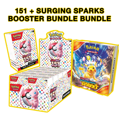 151 & Surging Sparks Booster Bundle - Bundle