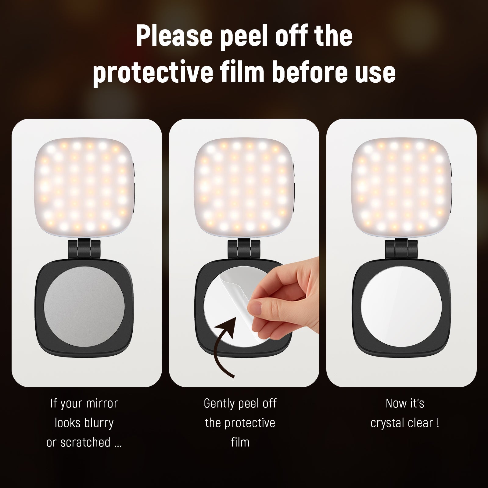 NEEWER BASICS NL48B Magnetic Selfie Light