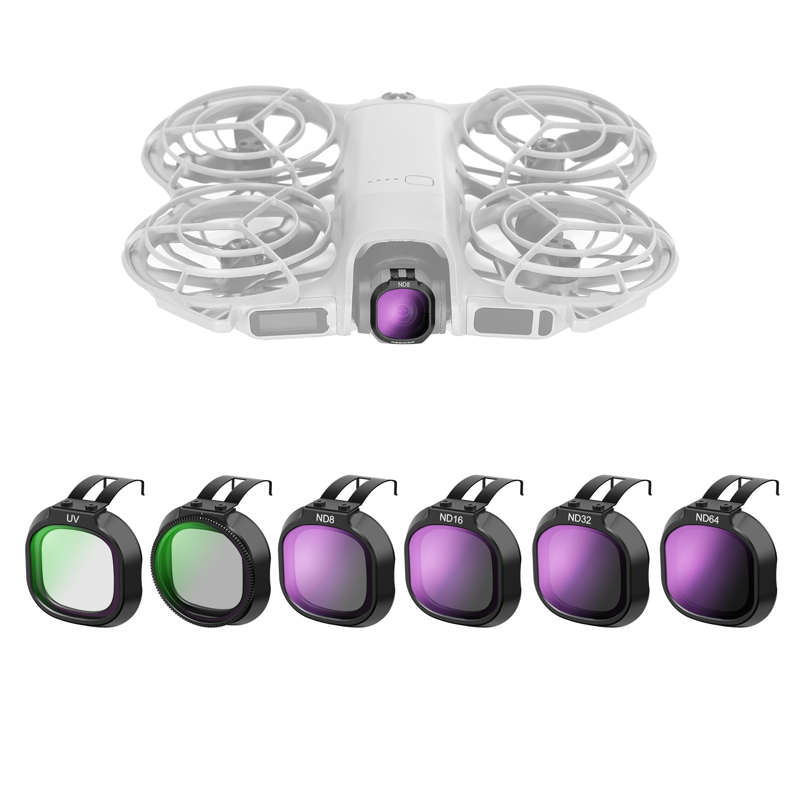 NEEWER Filter Set Compatible with DJI NEO 2
