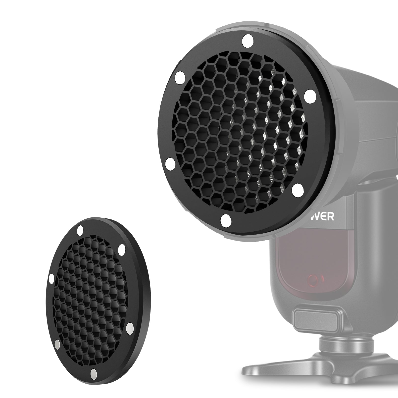 NEEWER CRS15 Magnetic Flash Honeycomb Grid