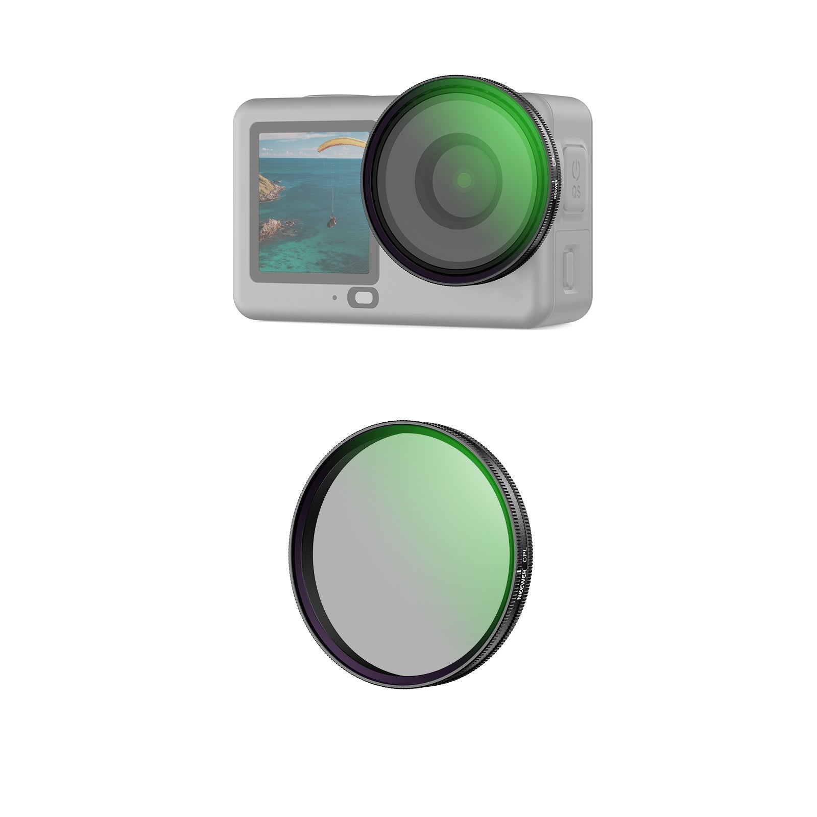 NEEWER Filter Set Compatible with DJI Osmo Action 6