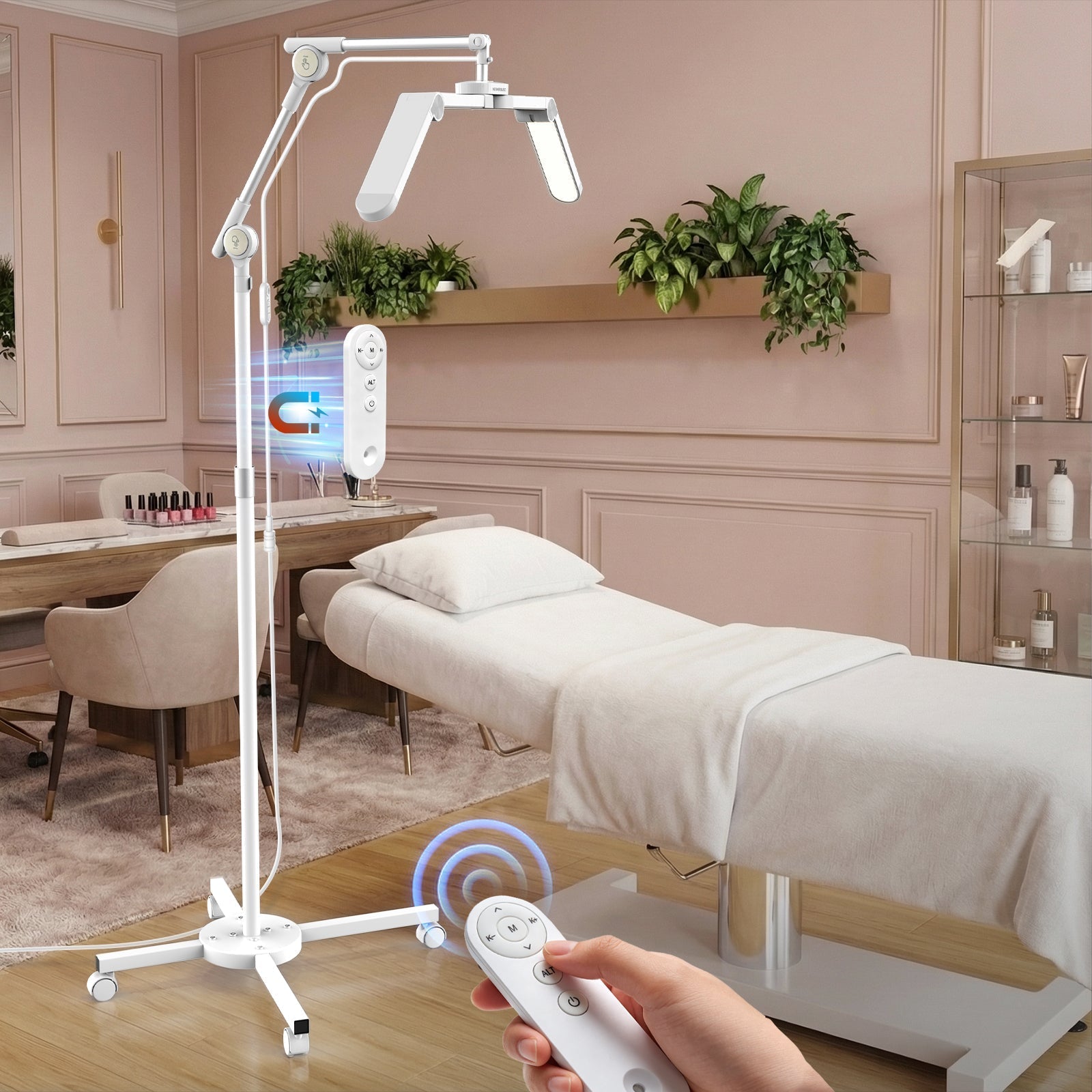 NEEWER BASICS HM06-D 29" 40W LED Lash Light with Wheeled Stand