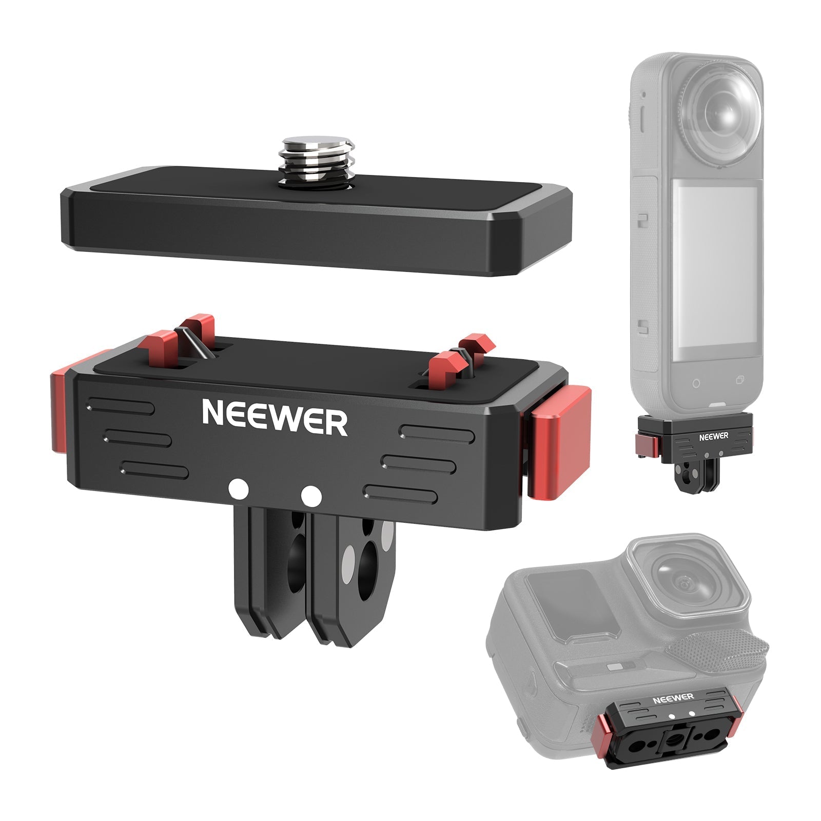 NEEWER GP-88/GP-87 Magnetic Quick Release Mount For Insta360
