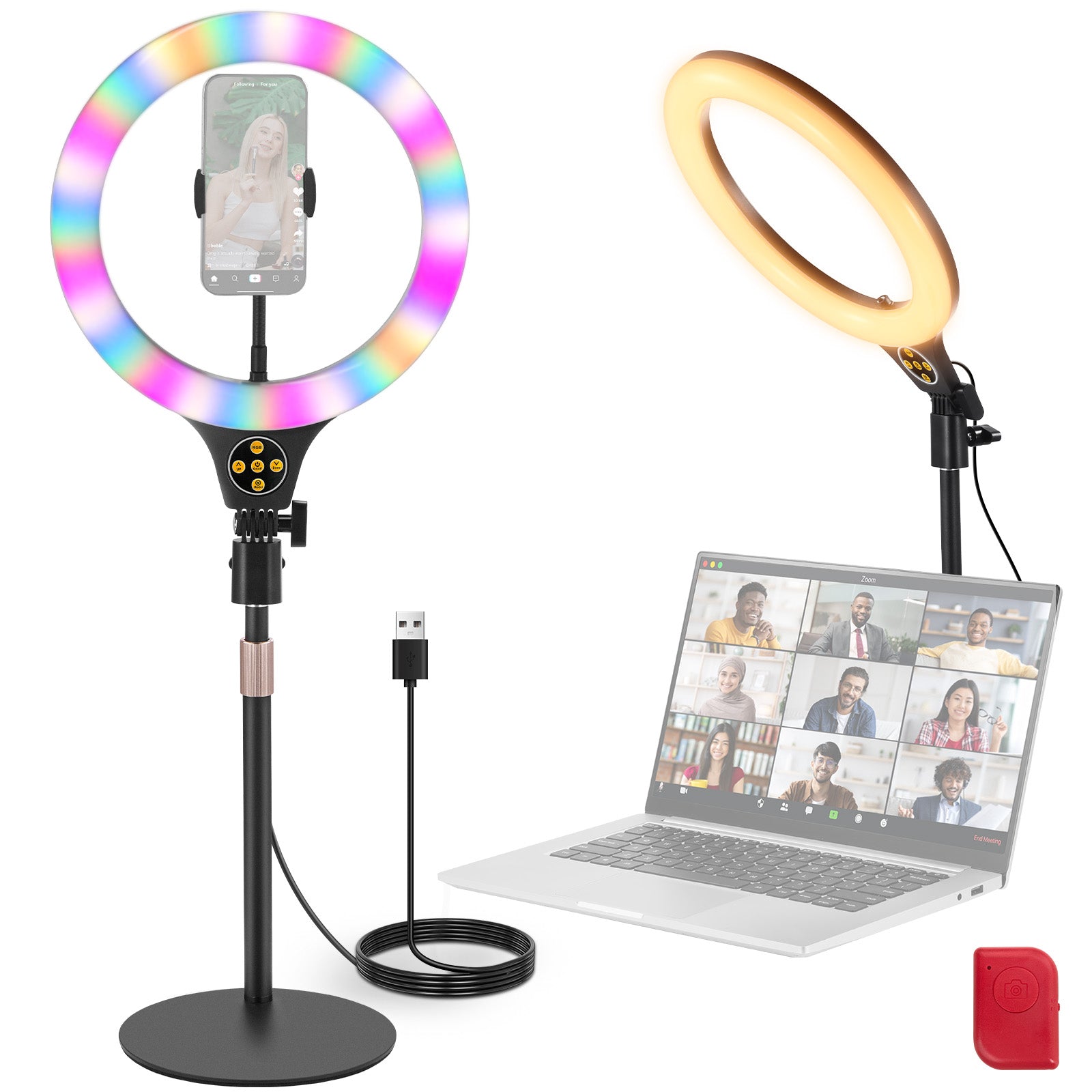 NEEWER ENTRY LEVEL VERSION N37 10.5" RGB Ring Light