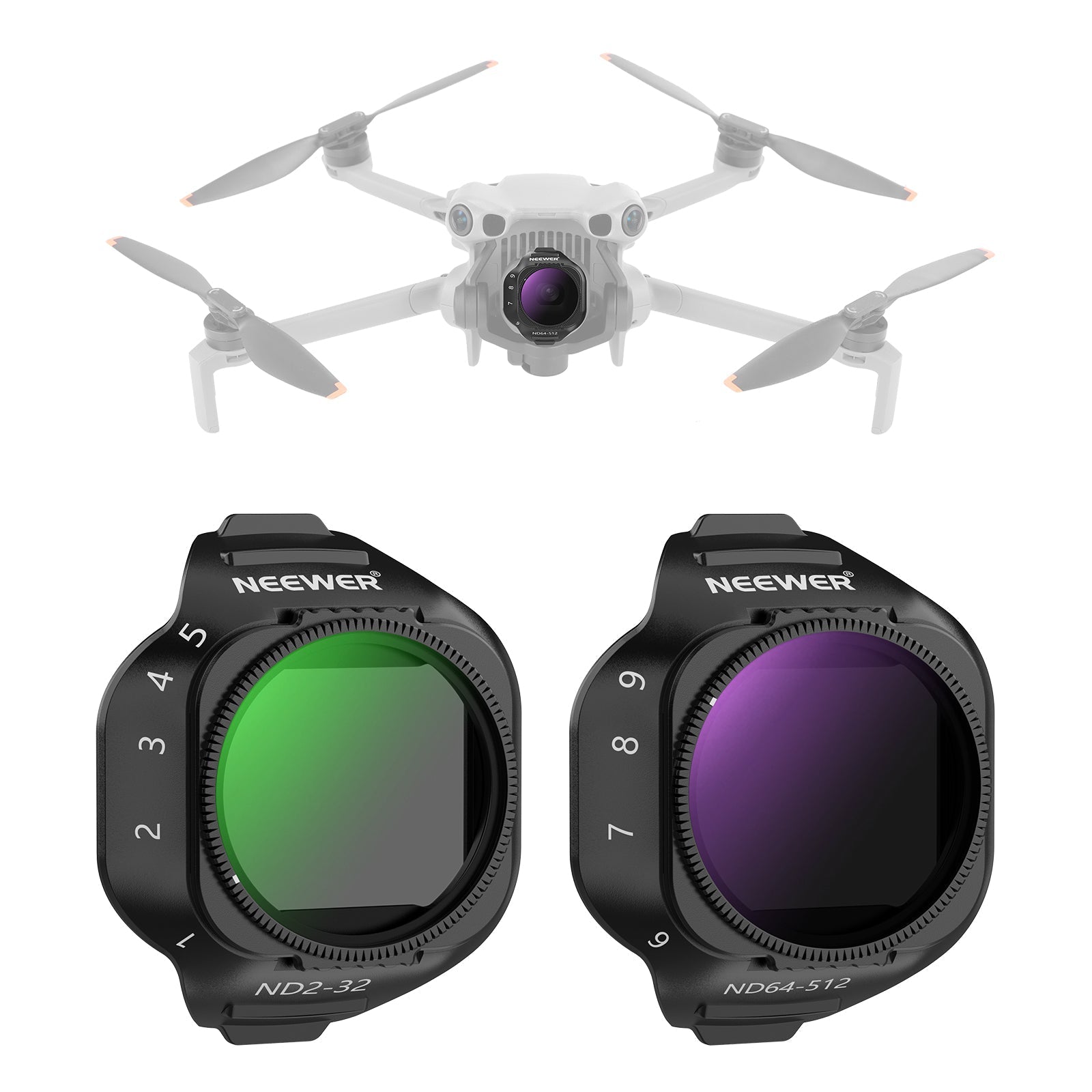 NEEWER Variable ND Filter For DJI Mini 5 Pro Drone