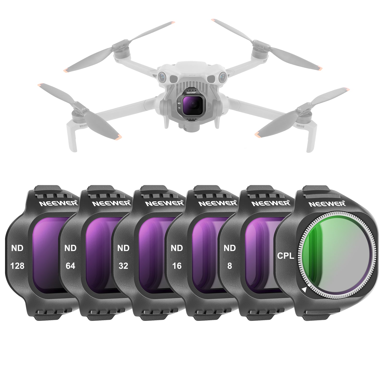 NEEWER Filter Set Compatible with DJI Mini 5 Pro Drone
