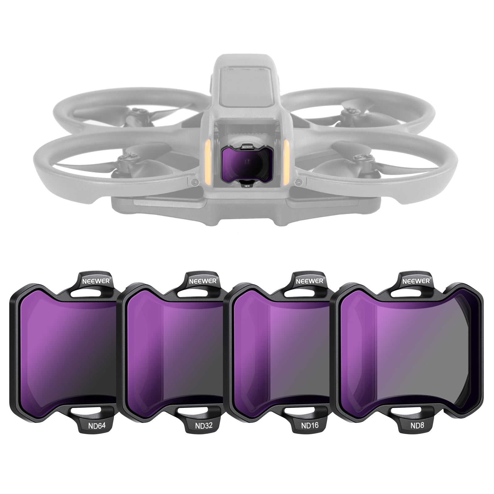 NEEWER 4-Pack Filter Set for DJI Avata 2