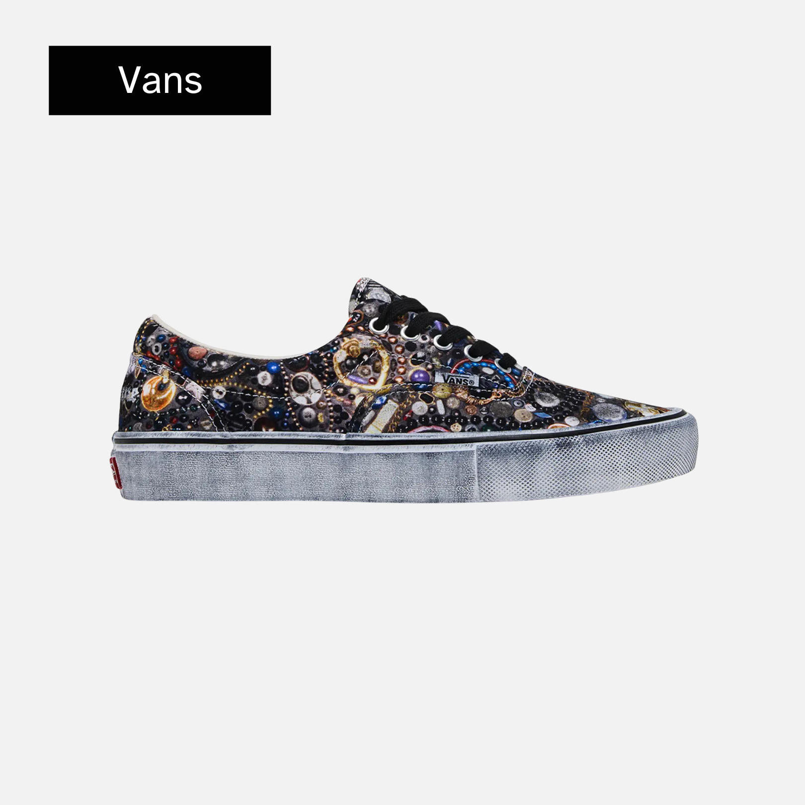 Supreme x Mike Kelley x Vans Era 'Black'