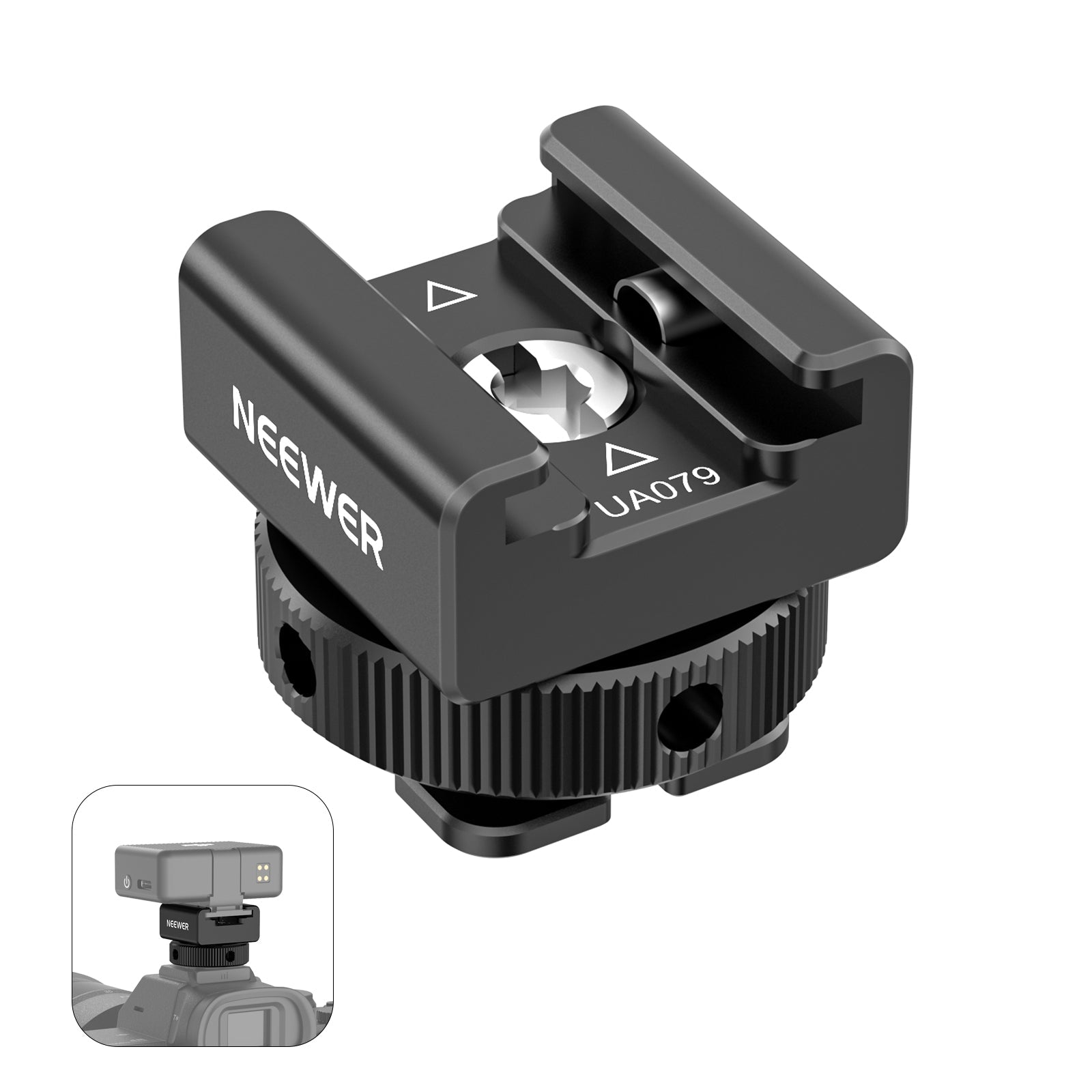 NEEWER UA079 Universal Cold Shoe Mount Adapter