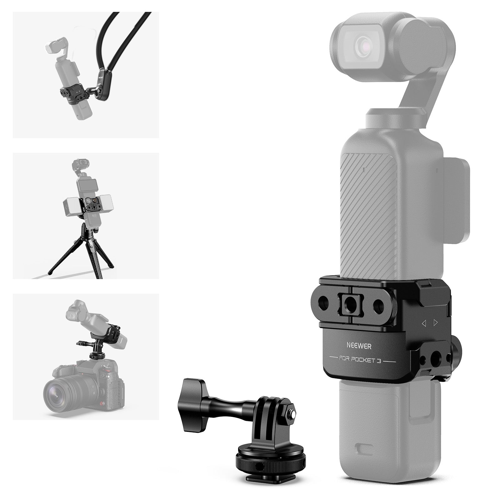NEEWER AC009 PRO Metal Cage For DJI Osmo Pocket 3