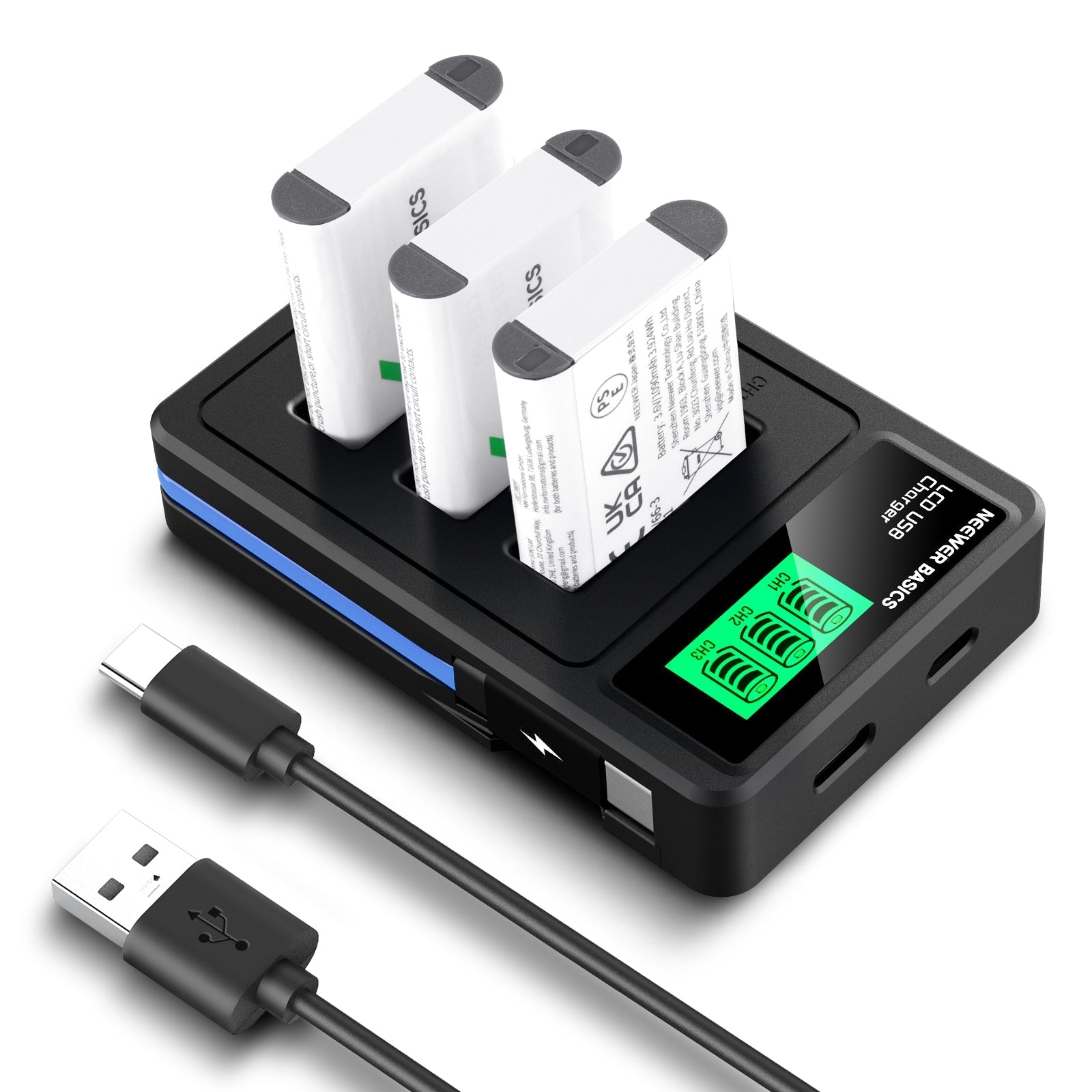 NEEWER BASICS NP-BX1 Replacement Battery Kit