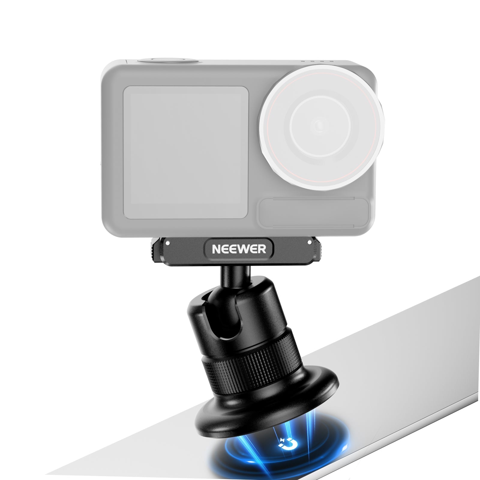 NEEWER AC013 Magnetic Camera Mount For DJI Osmo 360 Action 5 Pro/4/3