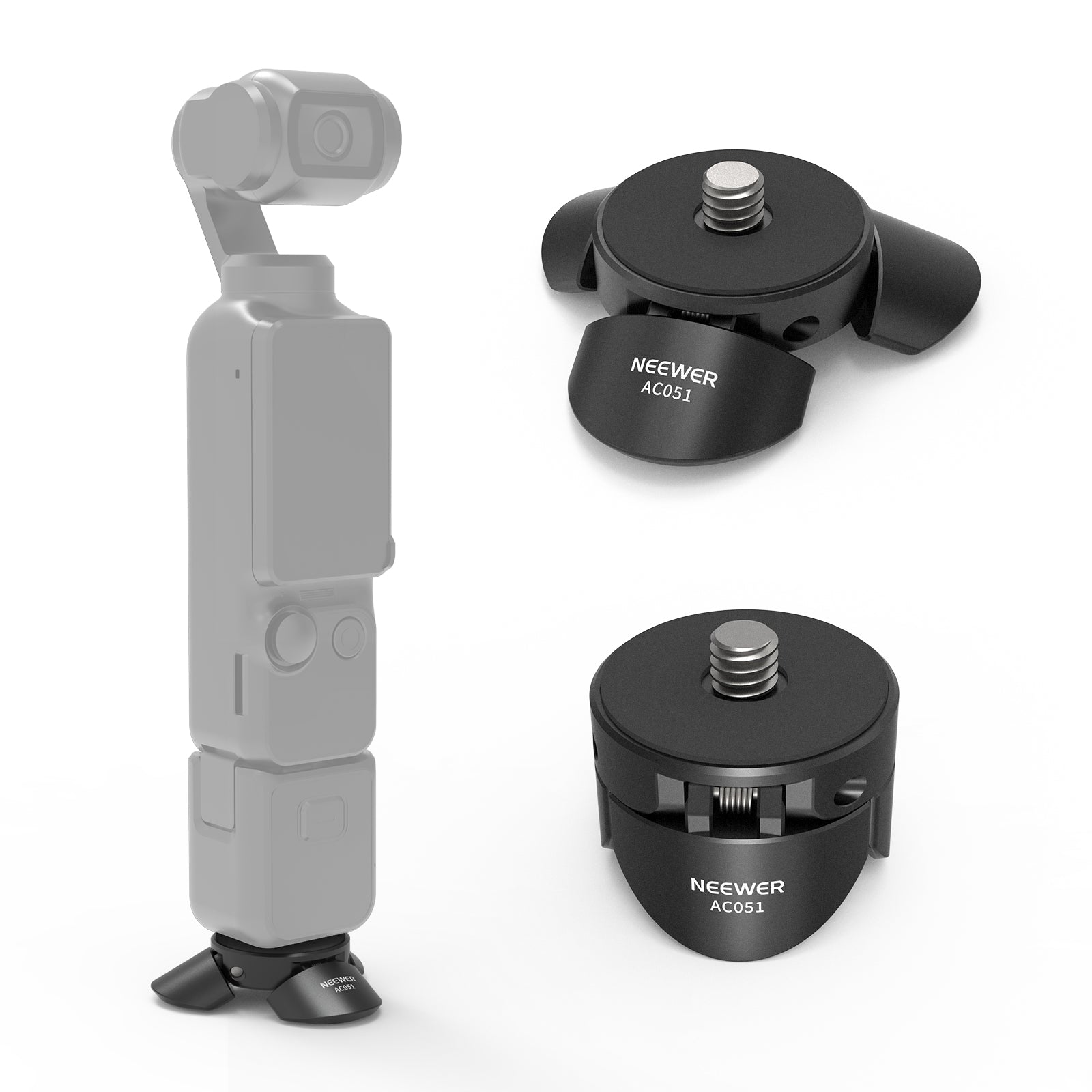 NEEWER AC051 Mini Tripod Compatible with DJI Osmo Pocket 3/4