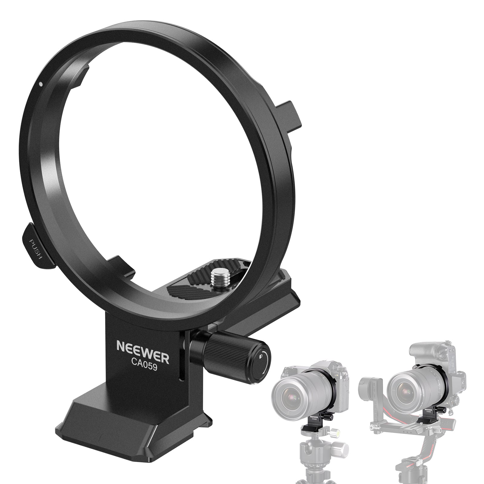 NEEWER Rotatable Camera Lens Collar for Camera