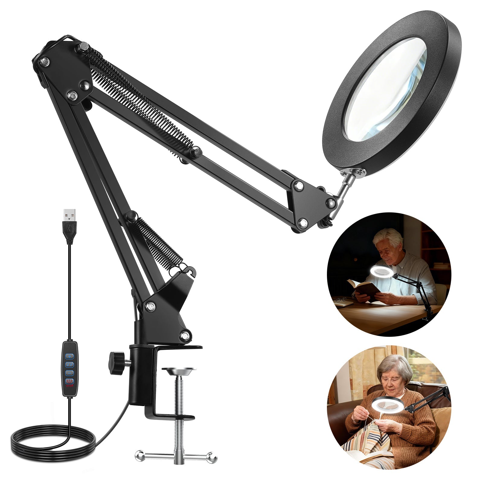 NEEWER ENTRY LEVEL VERSION N19 10X Magnifying Glass with Light
