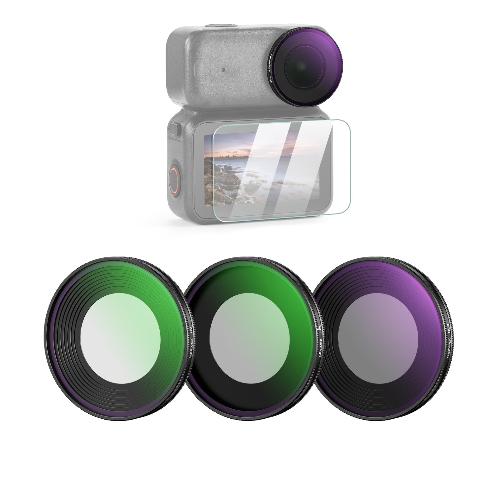 NEEWER ND Filter Set For DJI Osmo Nano
