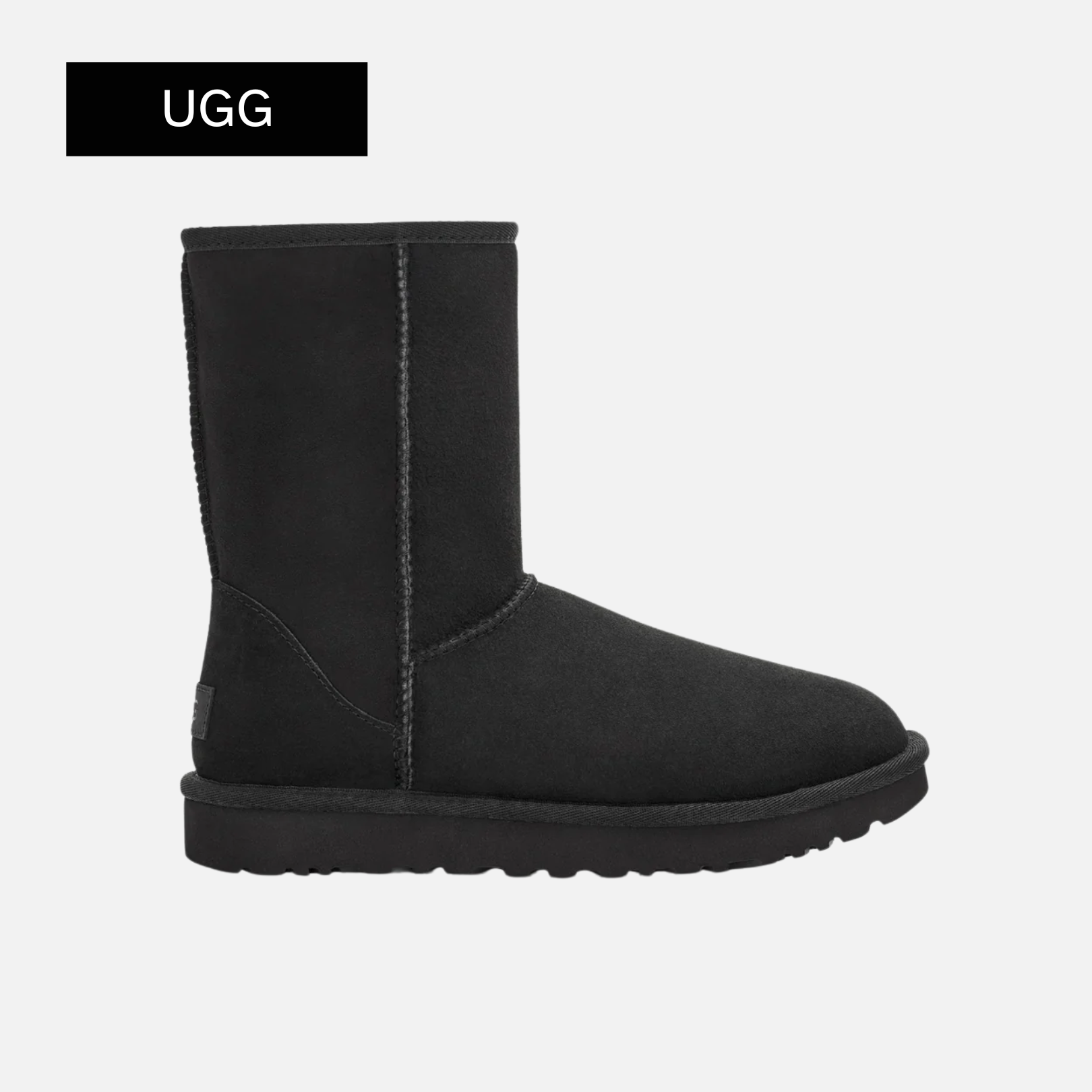UGG Wmns Classic Short II 'Black'