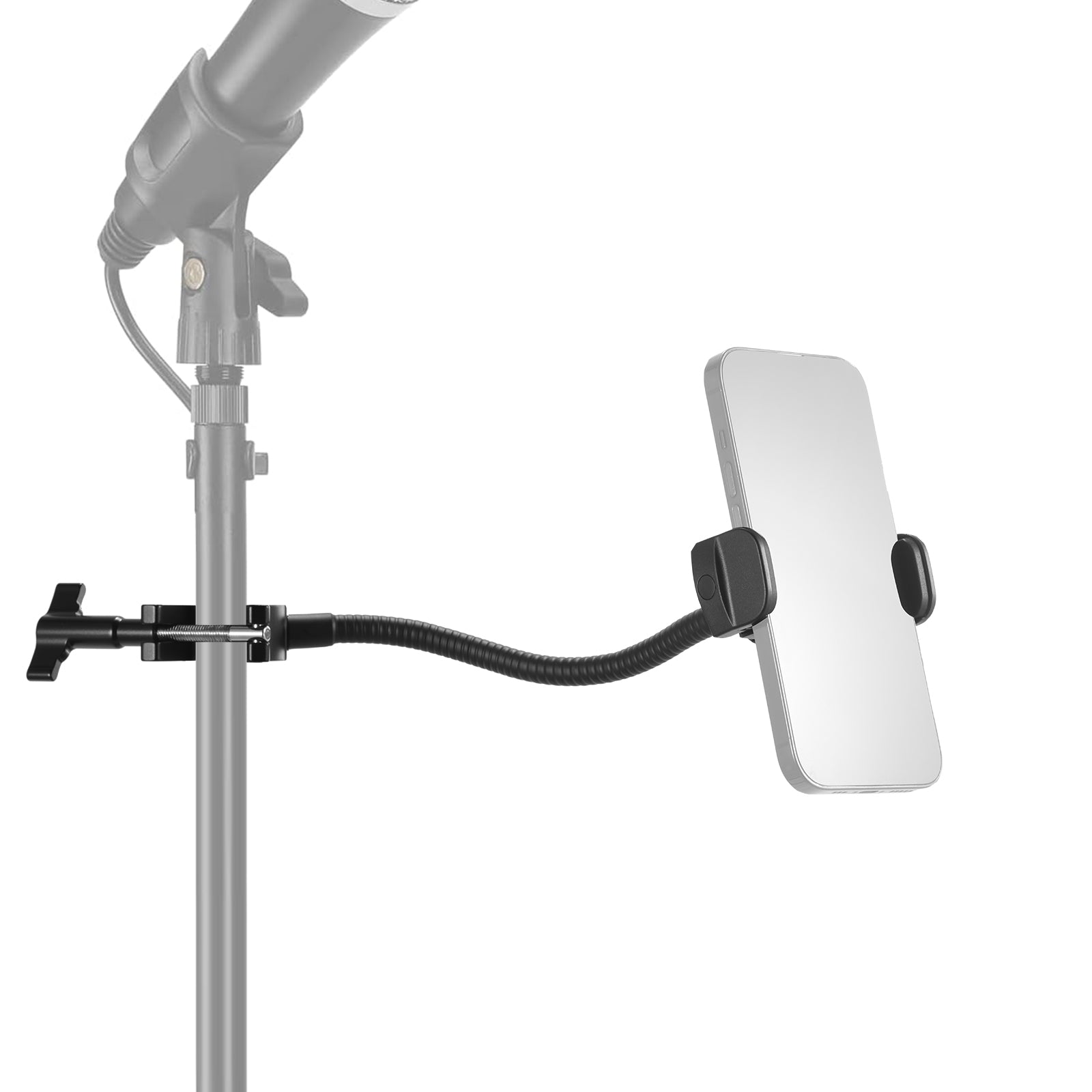 NEEWER BASICS MS009 Mic Stand Phone Holder with Flexible Arm