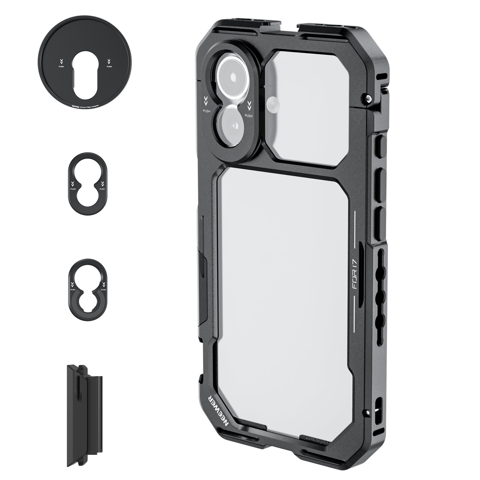 NEEWER PA158 Phone Cage Compatible with iPhone 17 Only