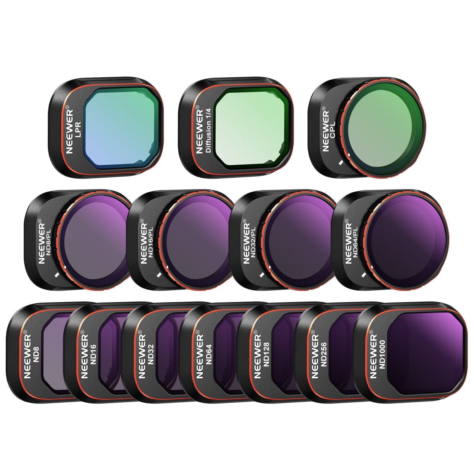 NEEWER FL-B05 14-Pack Filter Set for DJI Mini 4 Pro