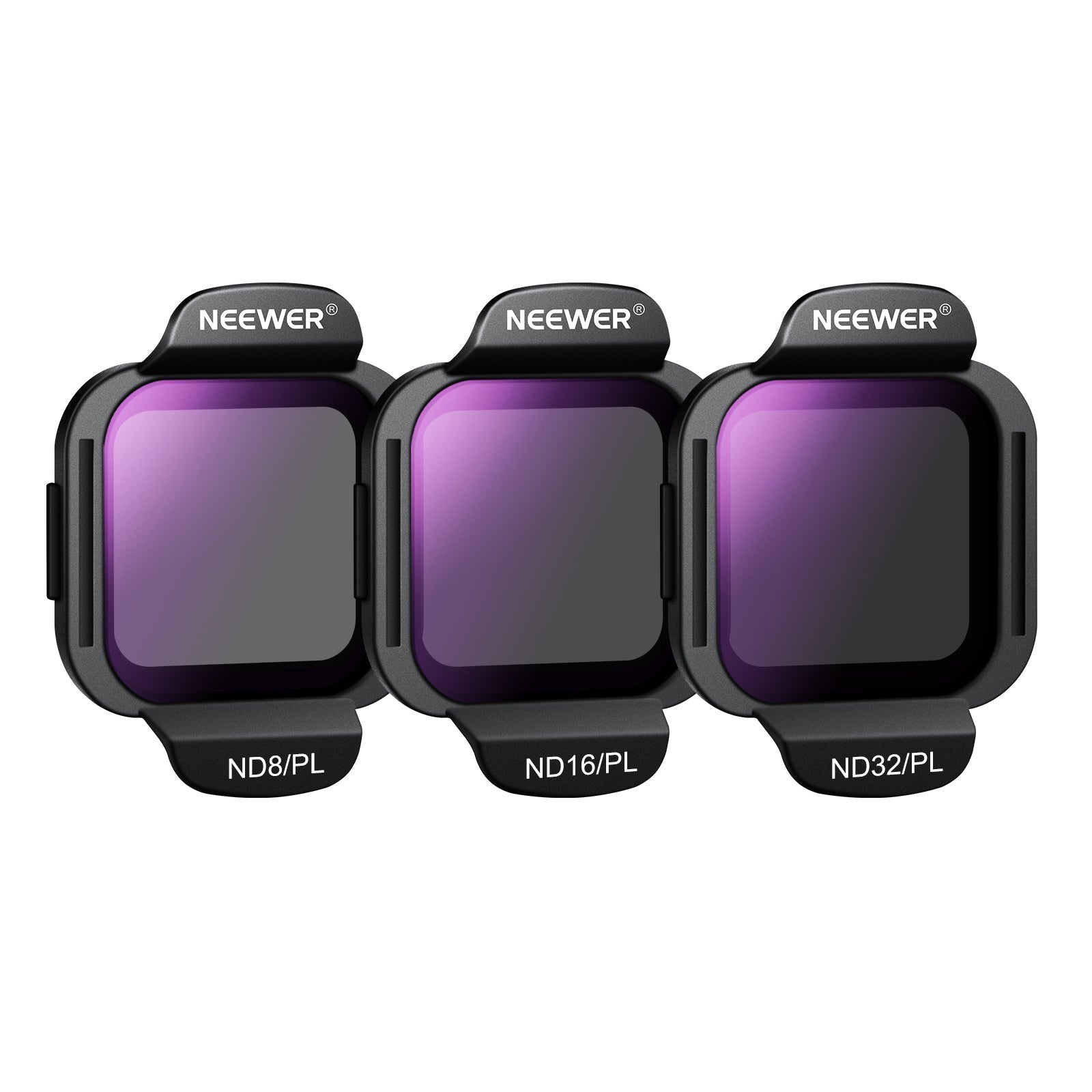 NEEWER FL-N37 3-Pack ND/PL Filter Accessories Set for DJI Flip / Lito X1 Drone