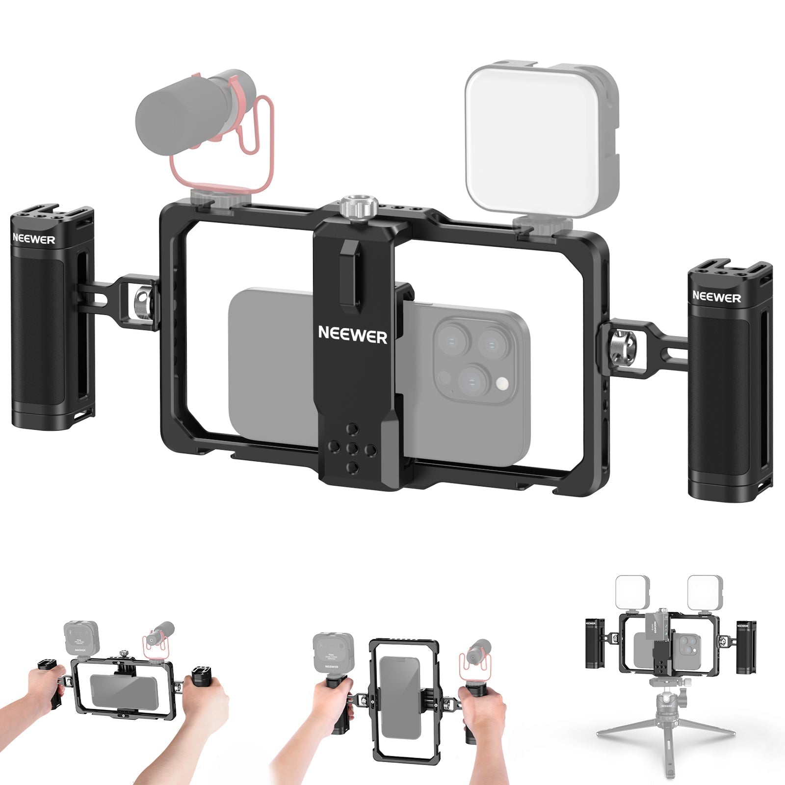 NEEWER PA009 Upgraded Phone Cage