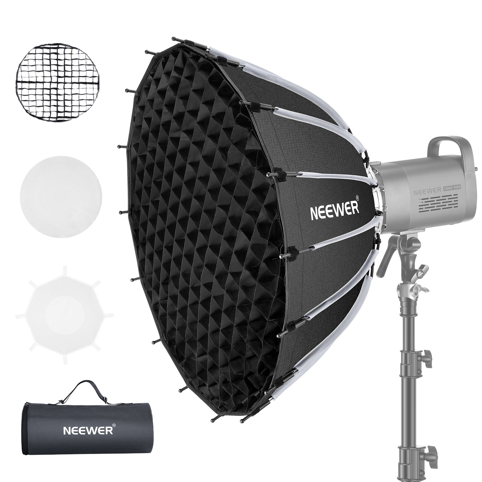 NEEWER BASICS NS36P/NS37P/NS38P/NS39P Parabolic Softbox