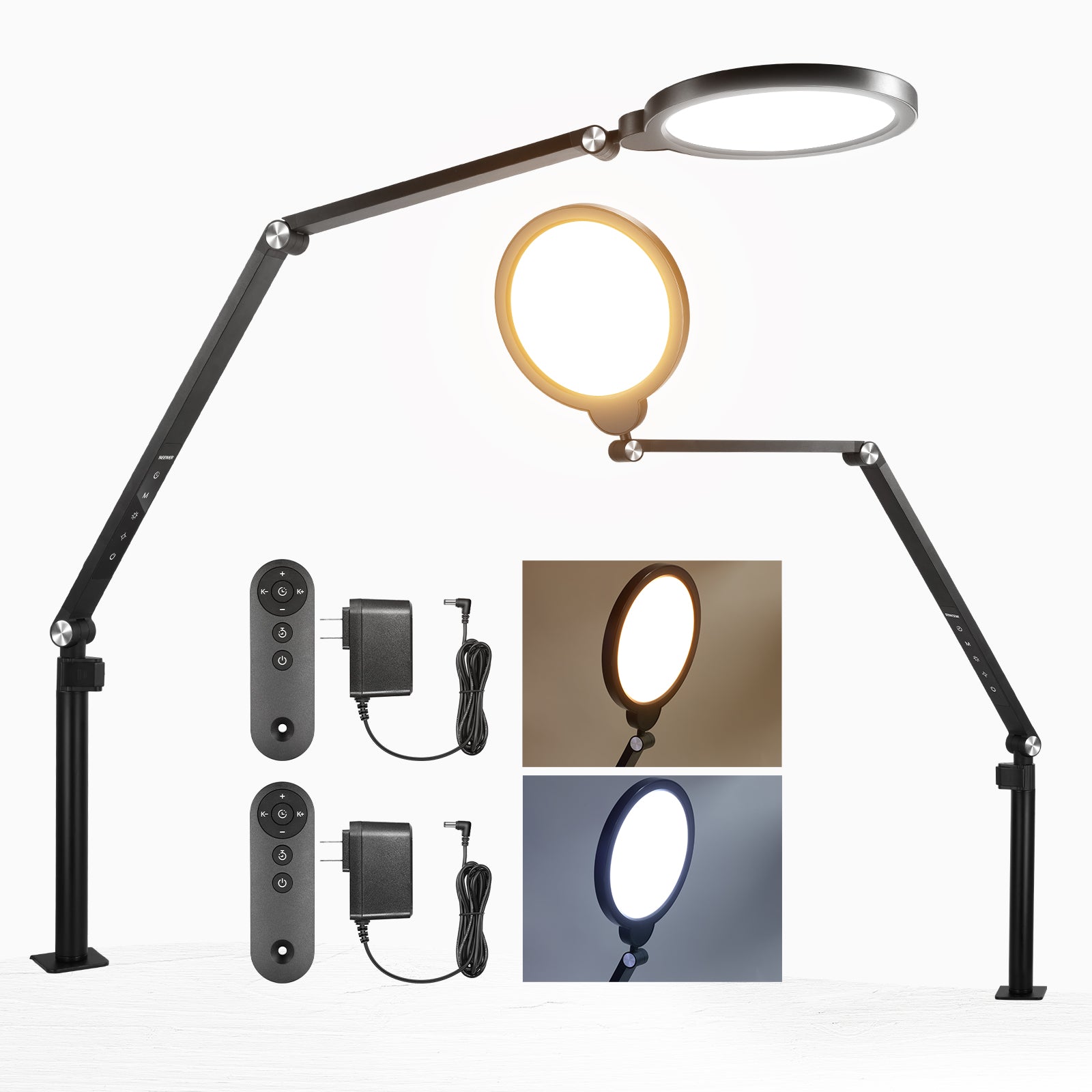 NEEWER BASICS R18 18W 7" Round Fill Light With Desktop Stand