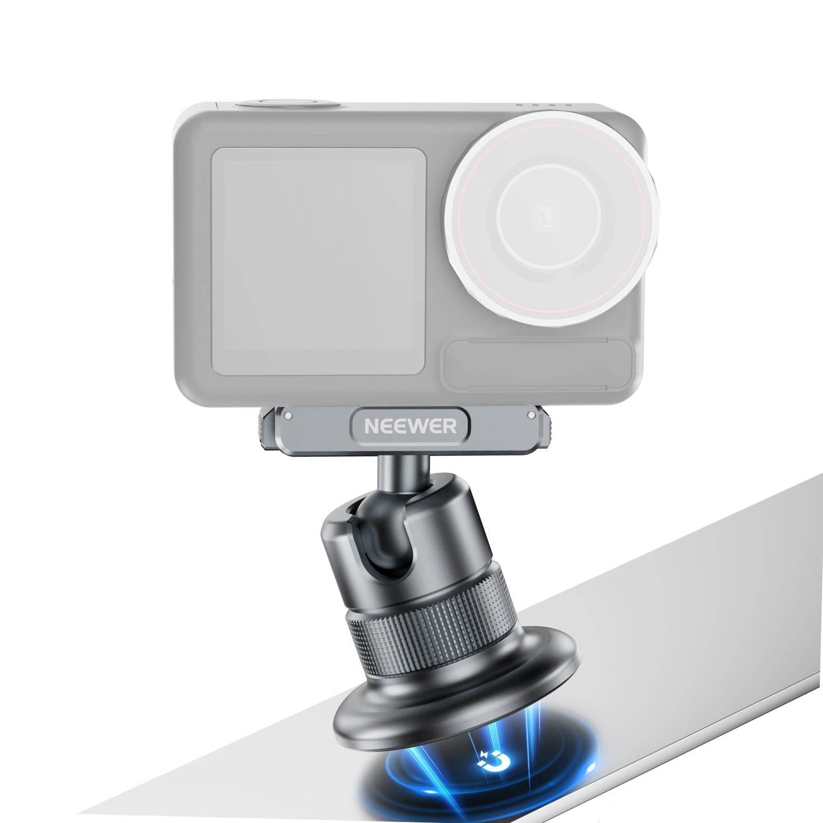 NEEWER AC013 Magnetic Camera Mount For DJI Osmo 360 Action 5 Pro/4/3