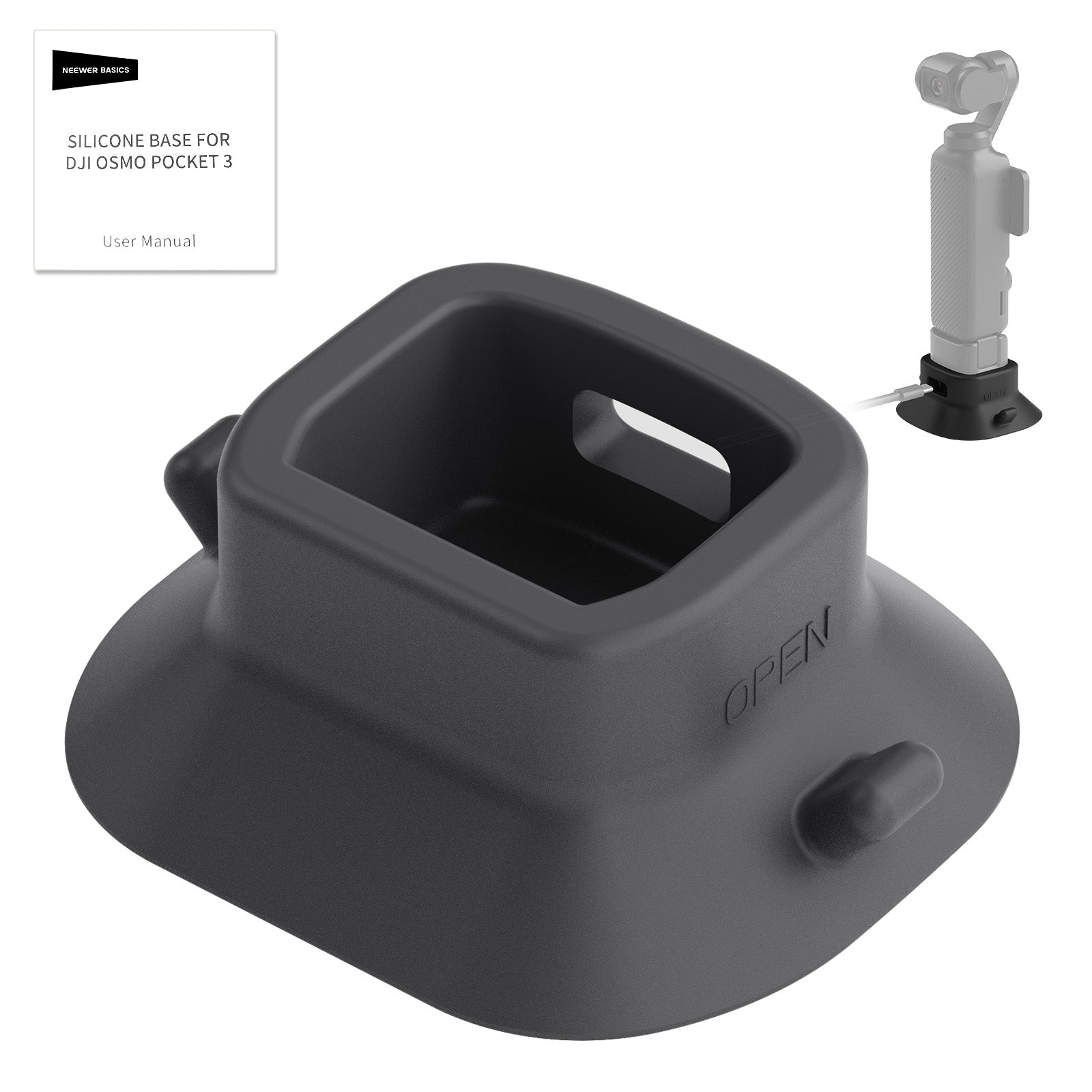 NEEWER BASICS AC023 Suction Cup Desktop Mount for DJI Osmo Pocket 3