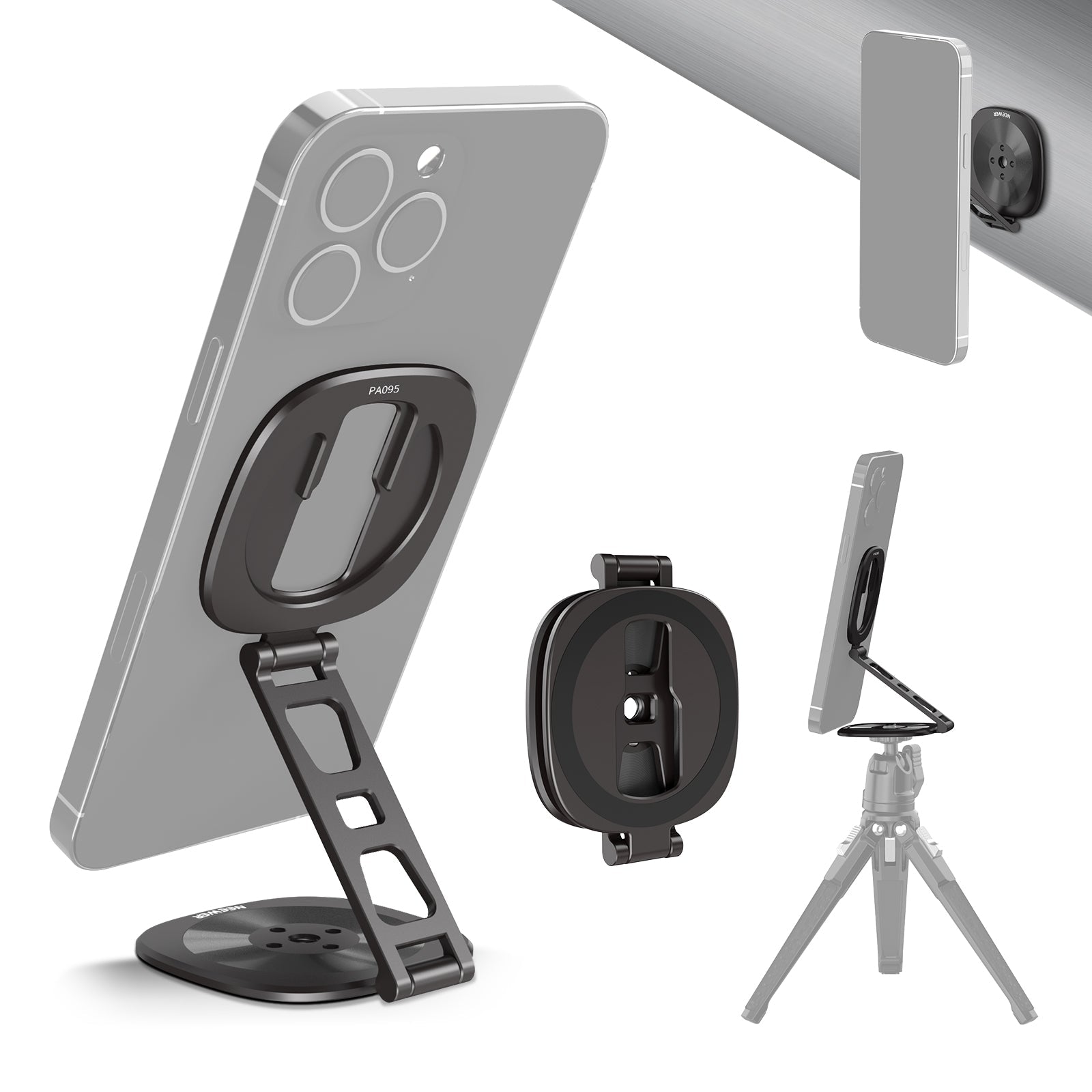 NEEWER PA095 Dual Magnetic Phone Holder